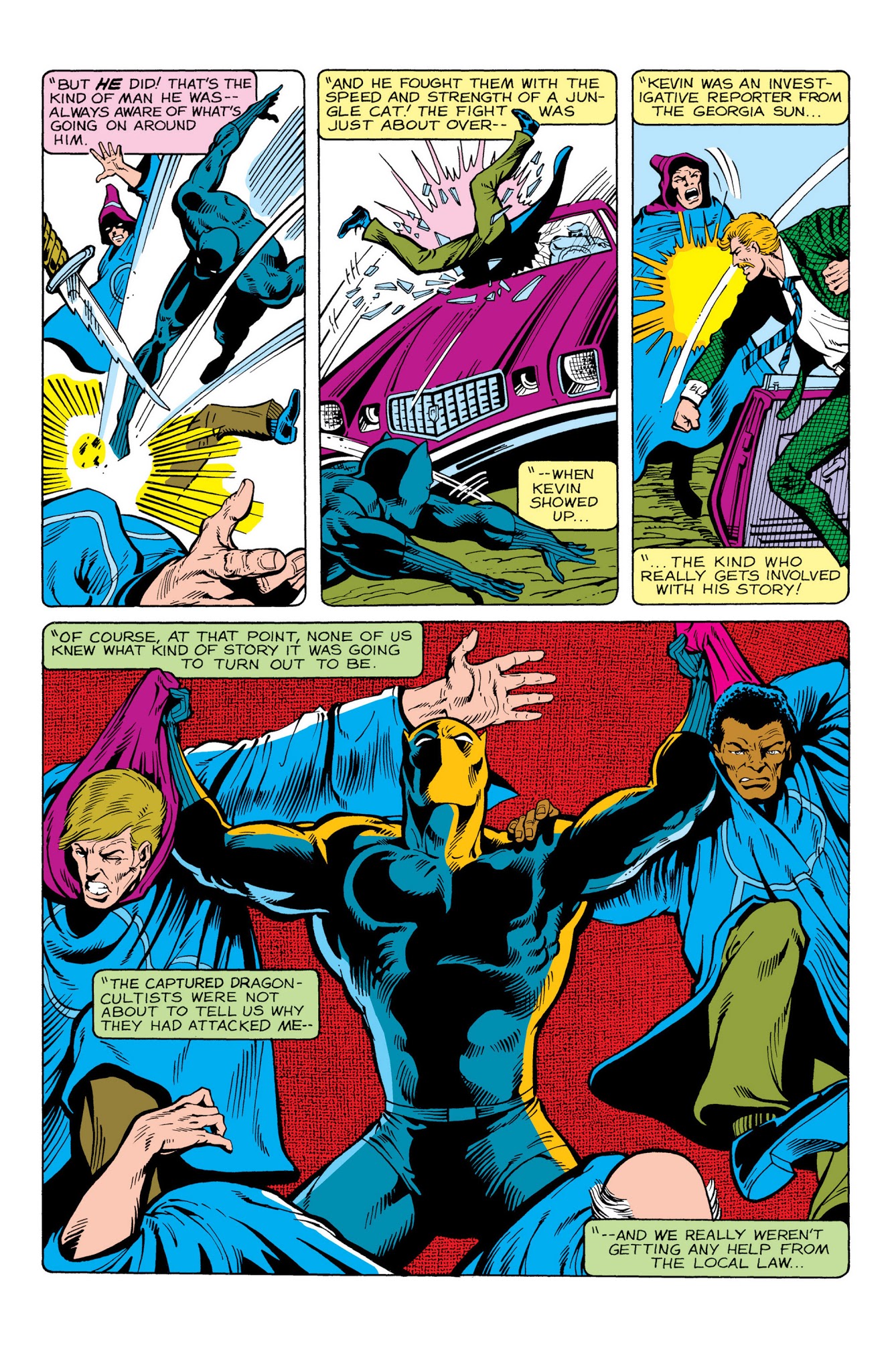 Read online Marvel Masterworks: The Black Panther comic -  Issue # TPB 2 - 282