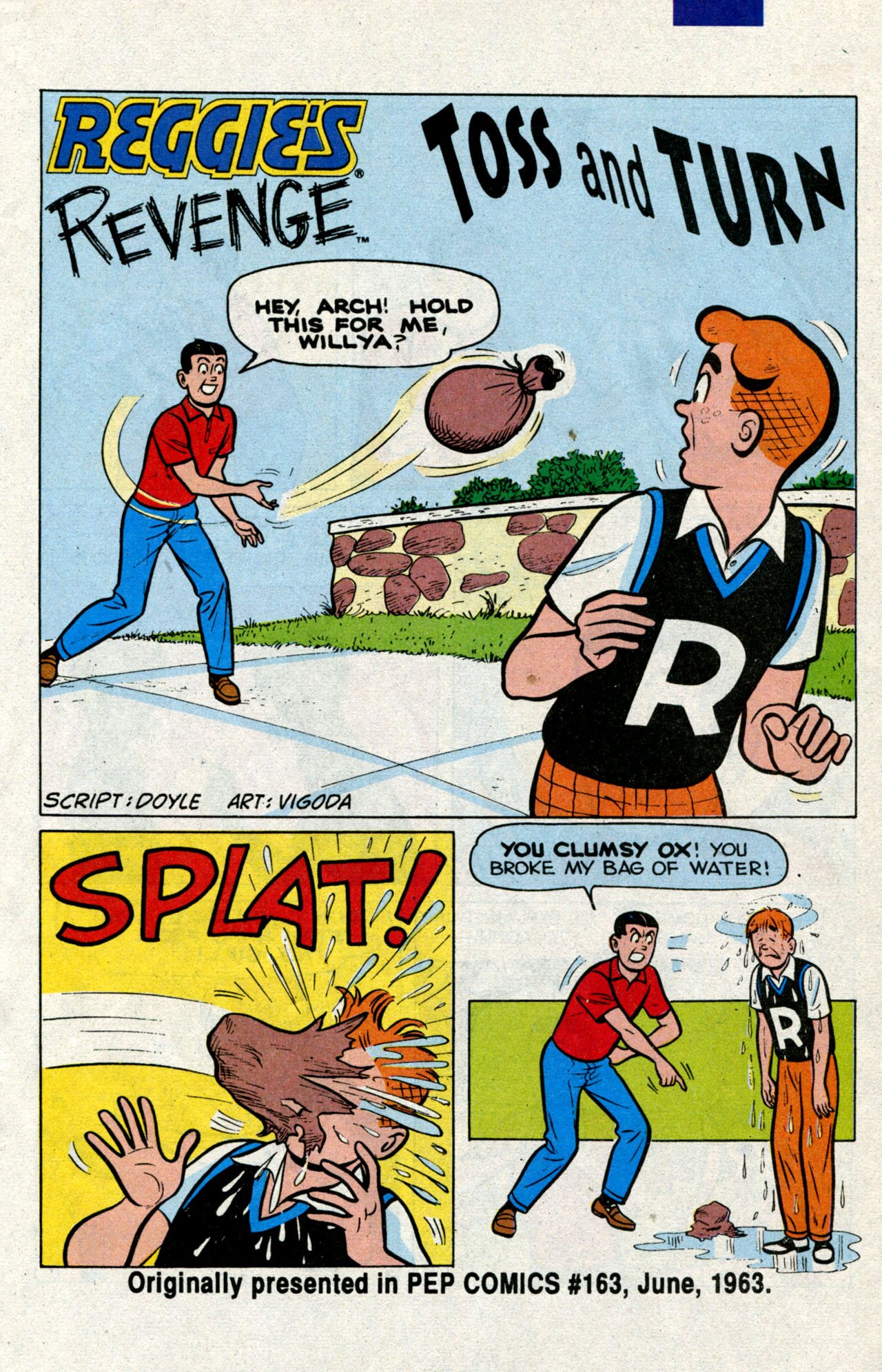 Read online Reggie's Revenge comic -  Issue #1 - 25