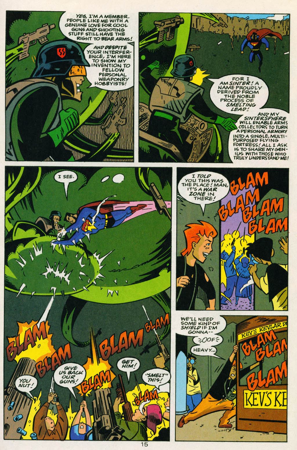 Read online Superman Adventures comic -  Issue #17 - 16