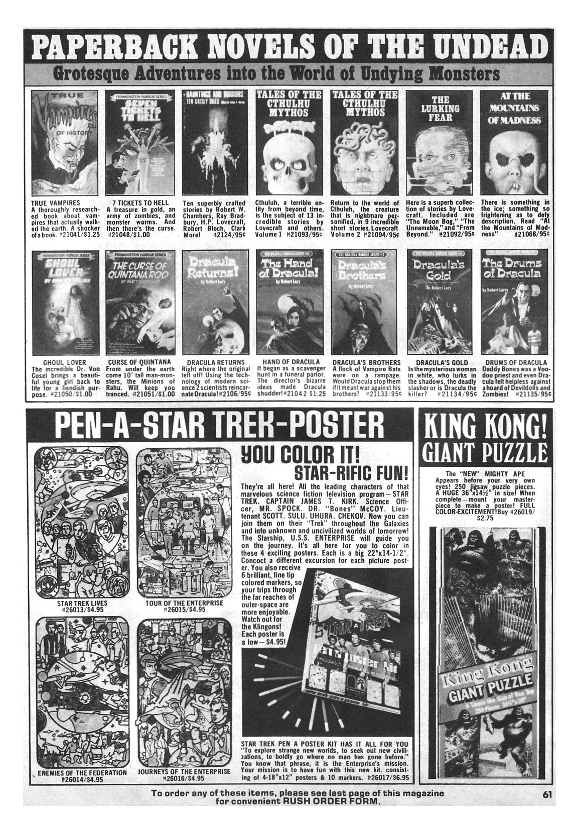 Read online Vampirella (1969) comic -  Issue #65 - 61