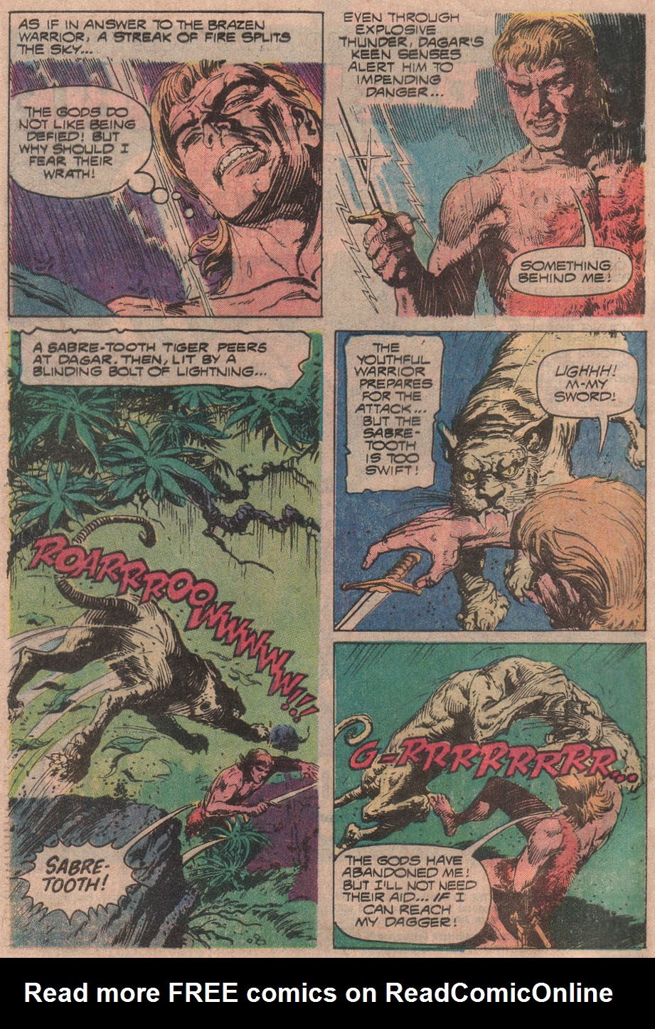 Read online Dagar the Invincible comic -  Issue #19 - 4