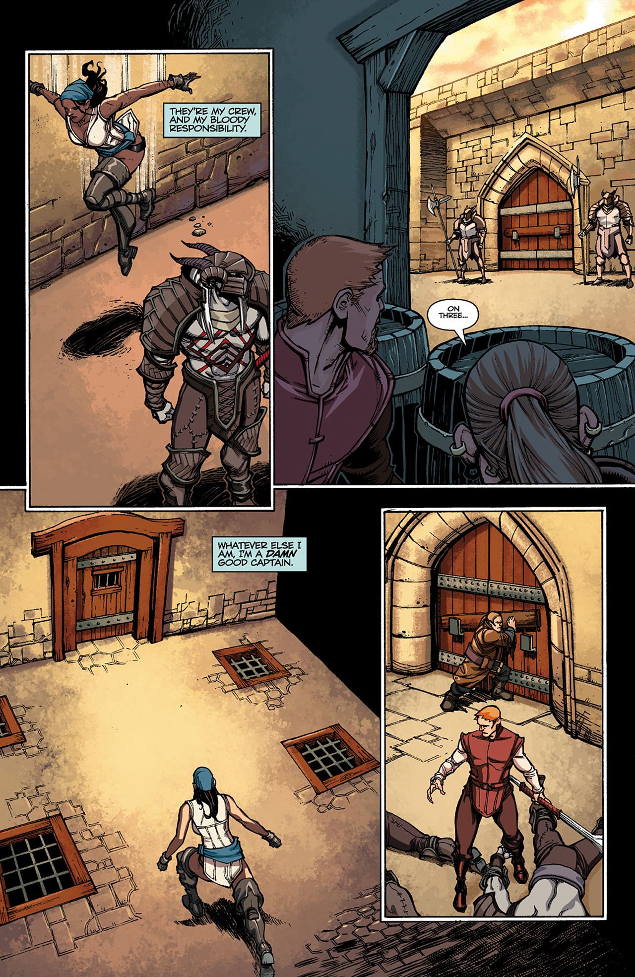 Read online Dragon Age: Those Who Speak comic -  Issue #3 - 9