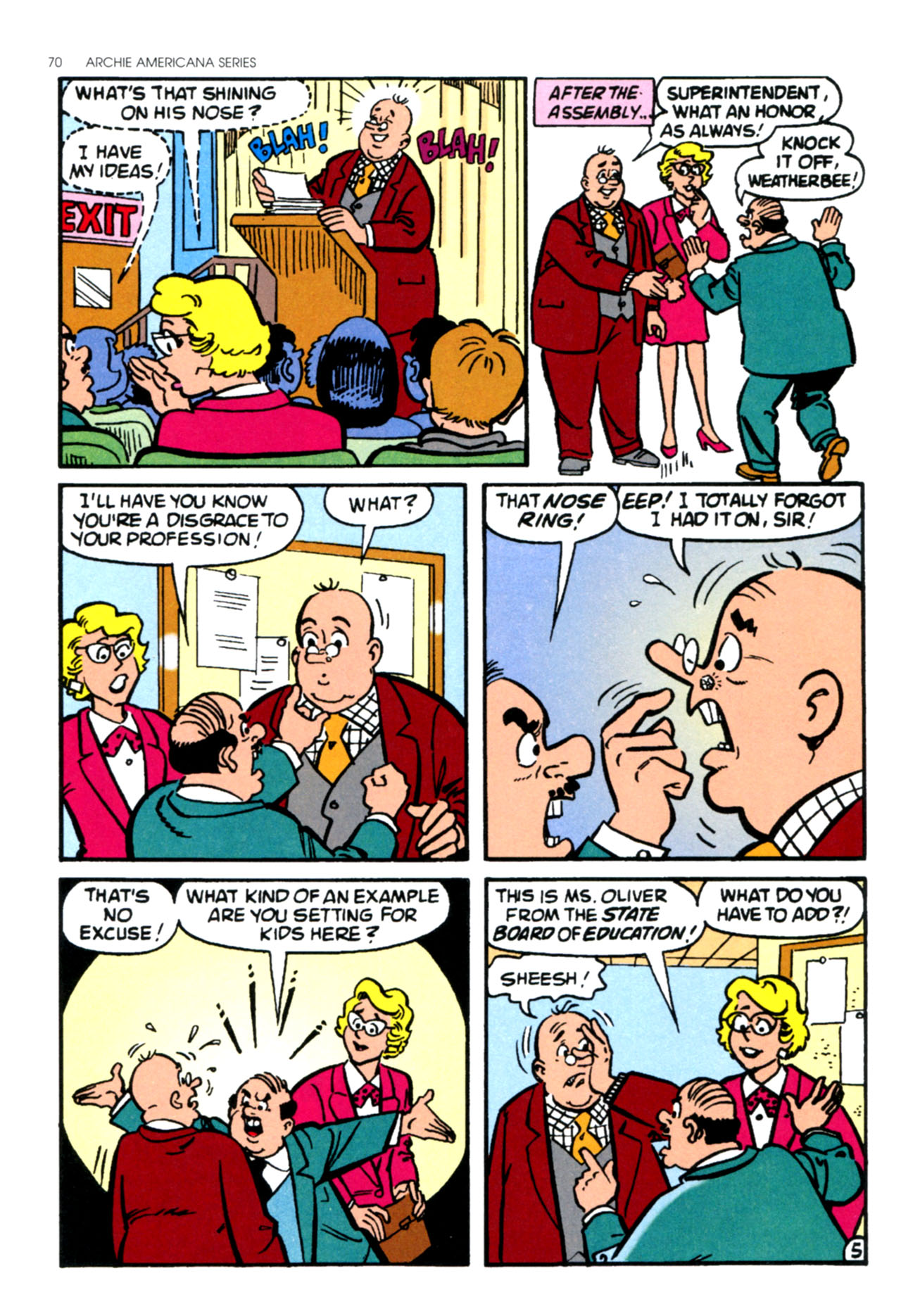 Read online Archie Americana Series comic -  Issue # TPB 12 - 72