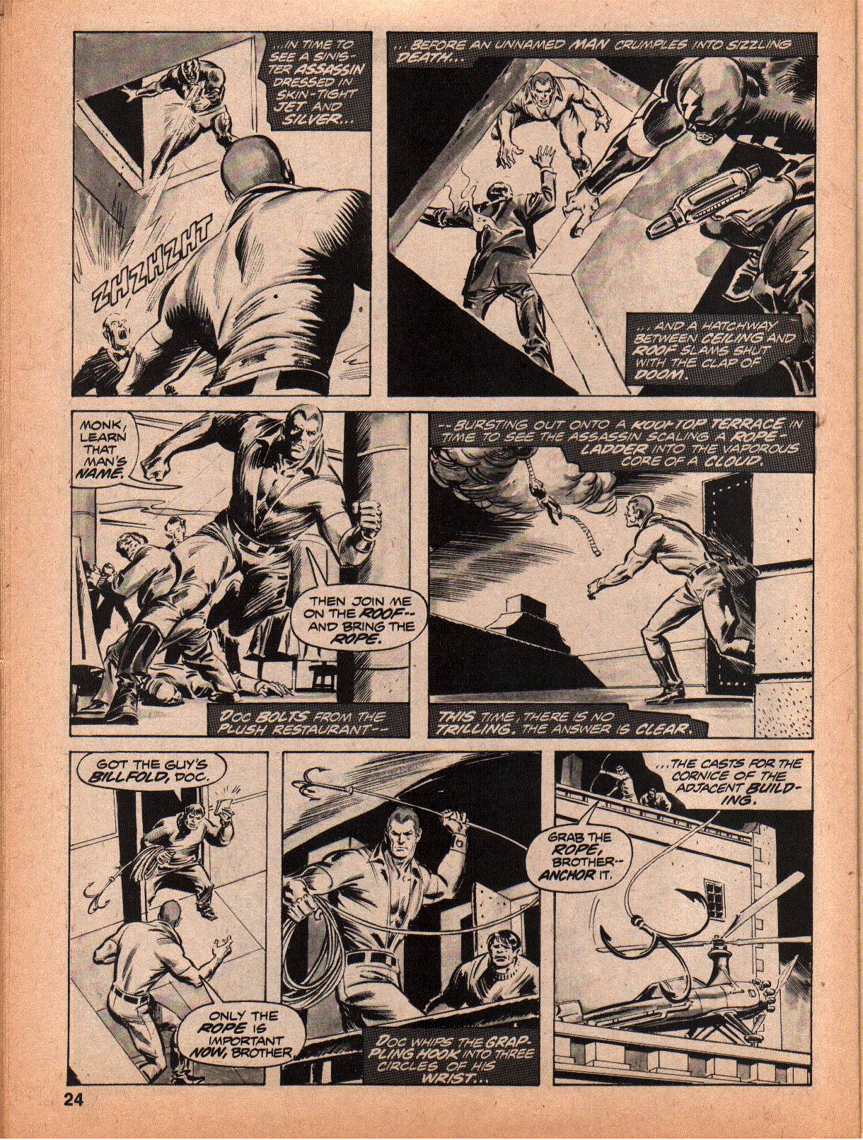 Read online Doc Savage (1975) comic -  Issue #1 - 24