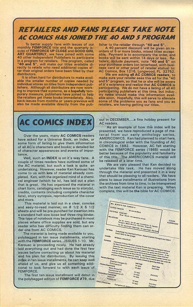 Read online Femforce comic -  Issue #78 - 13