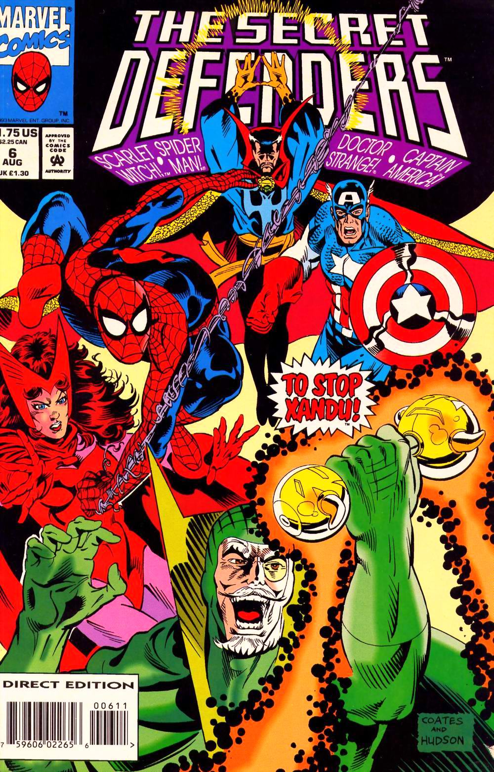 Read online Secret Defenders comic -  Issue #6 - 1