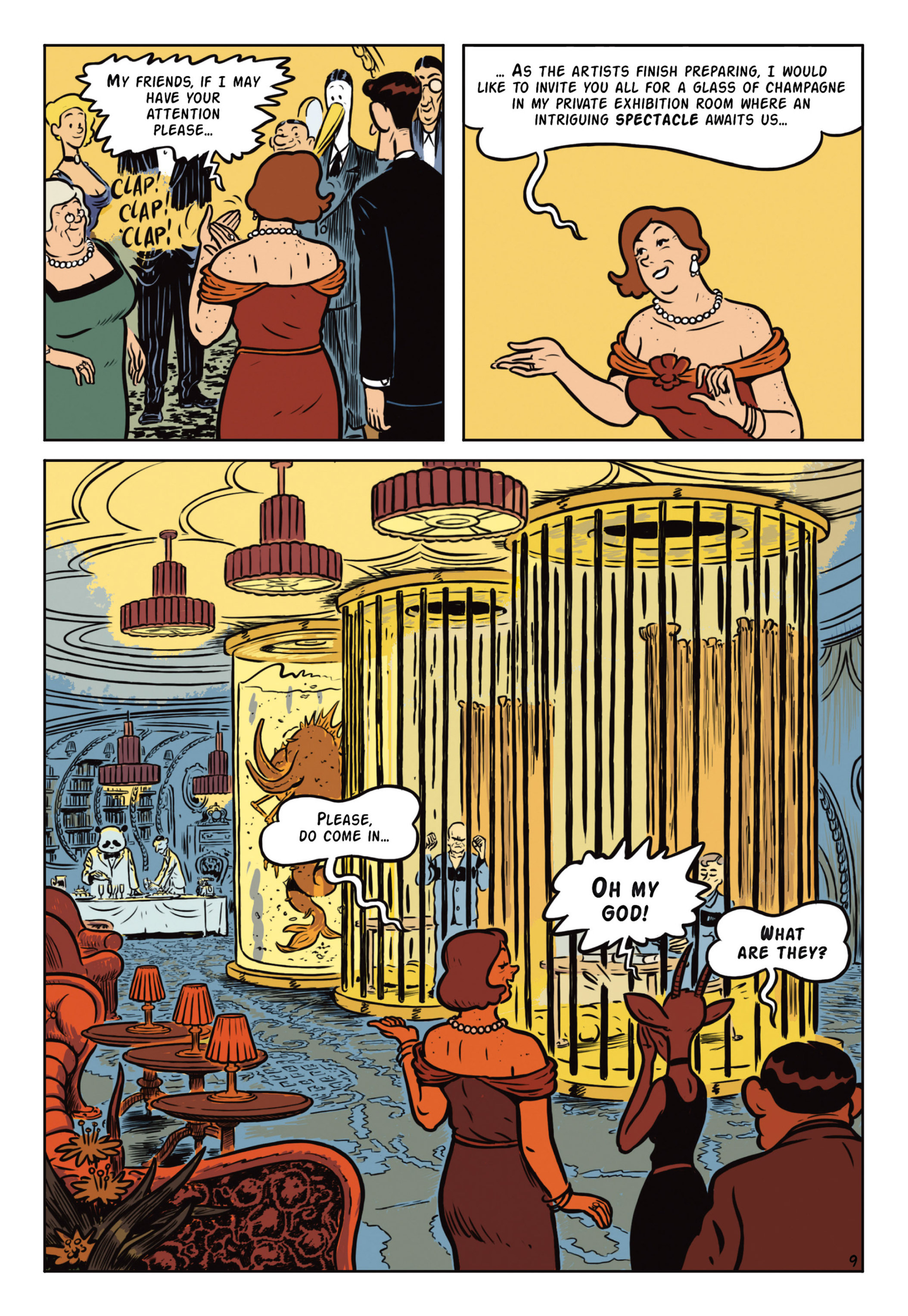 Read online The Fantastic Voyage of Lady Rozenbilt comic -  Issue #1 - 13