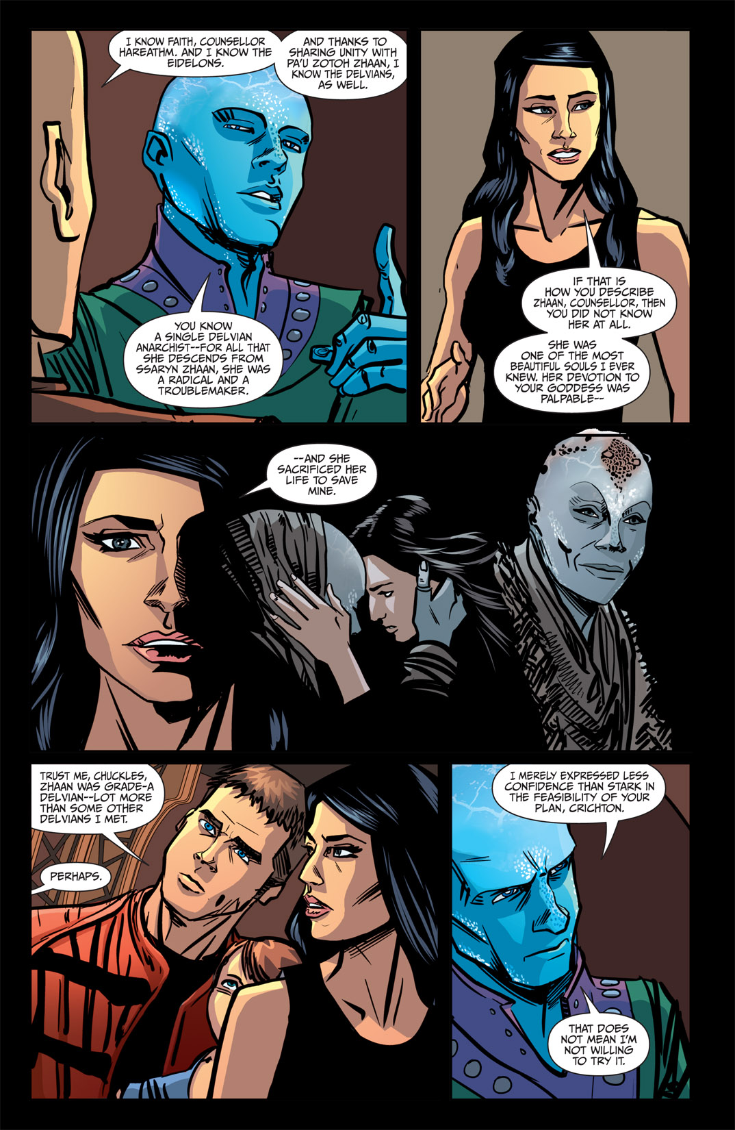 Read online Farscape (2009) comic -  Issue #22 - 18