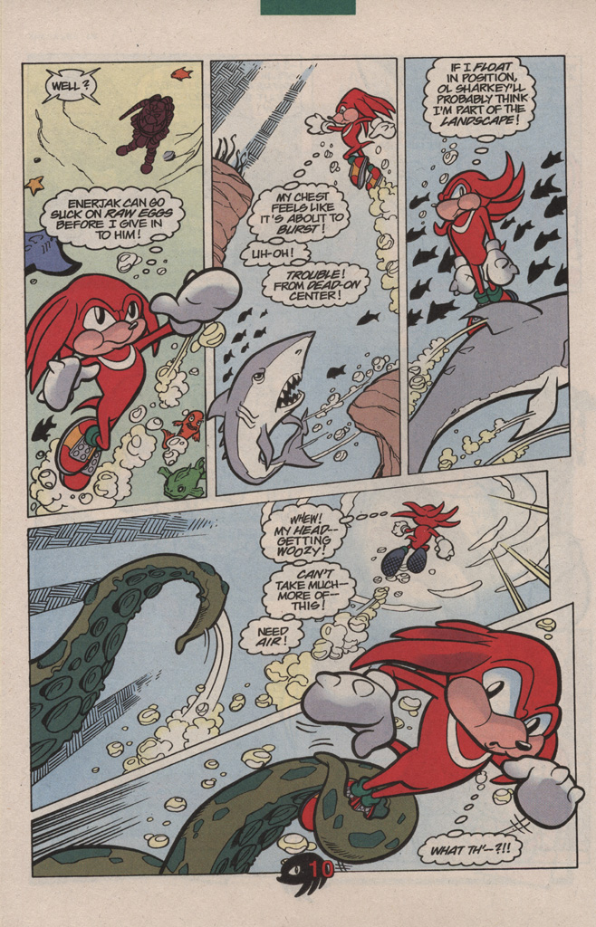 Read online Knuckles the Echidna comic -  Issue #8 - 18