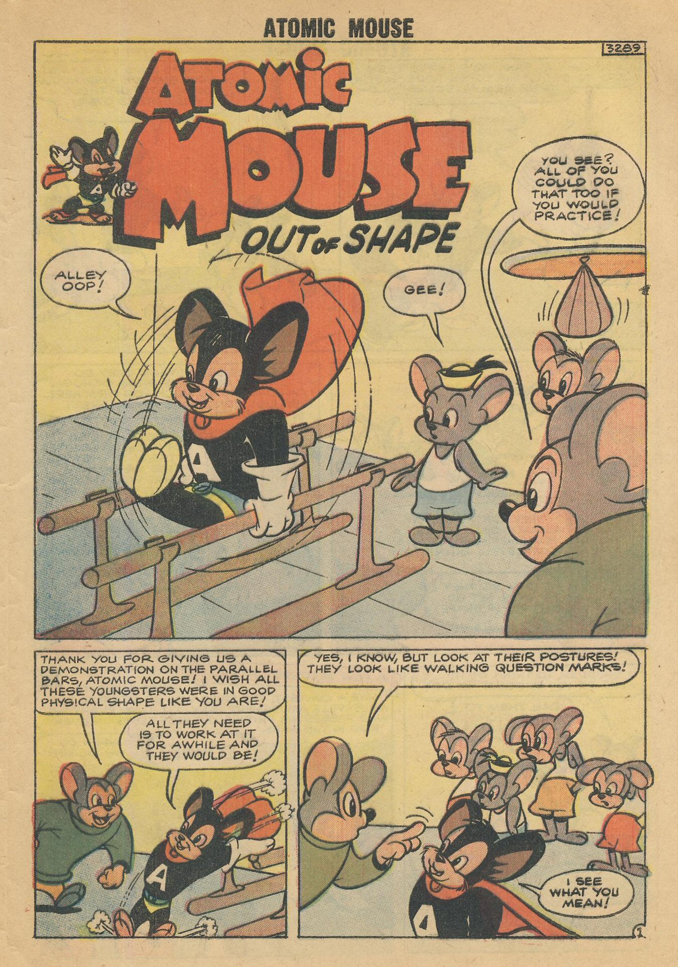 Read online Atomic Mouse comic -  Issue #28 - 29