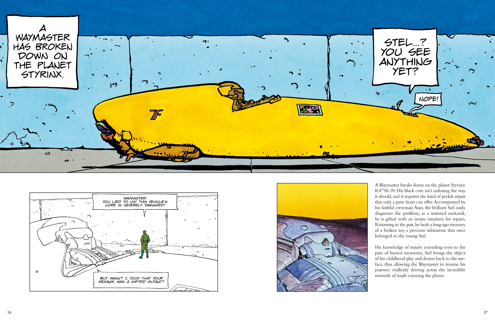 Read online Moebius Library comic -  Issue # TPB 3 - 34