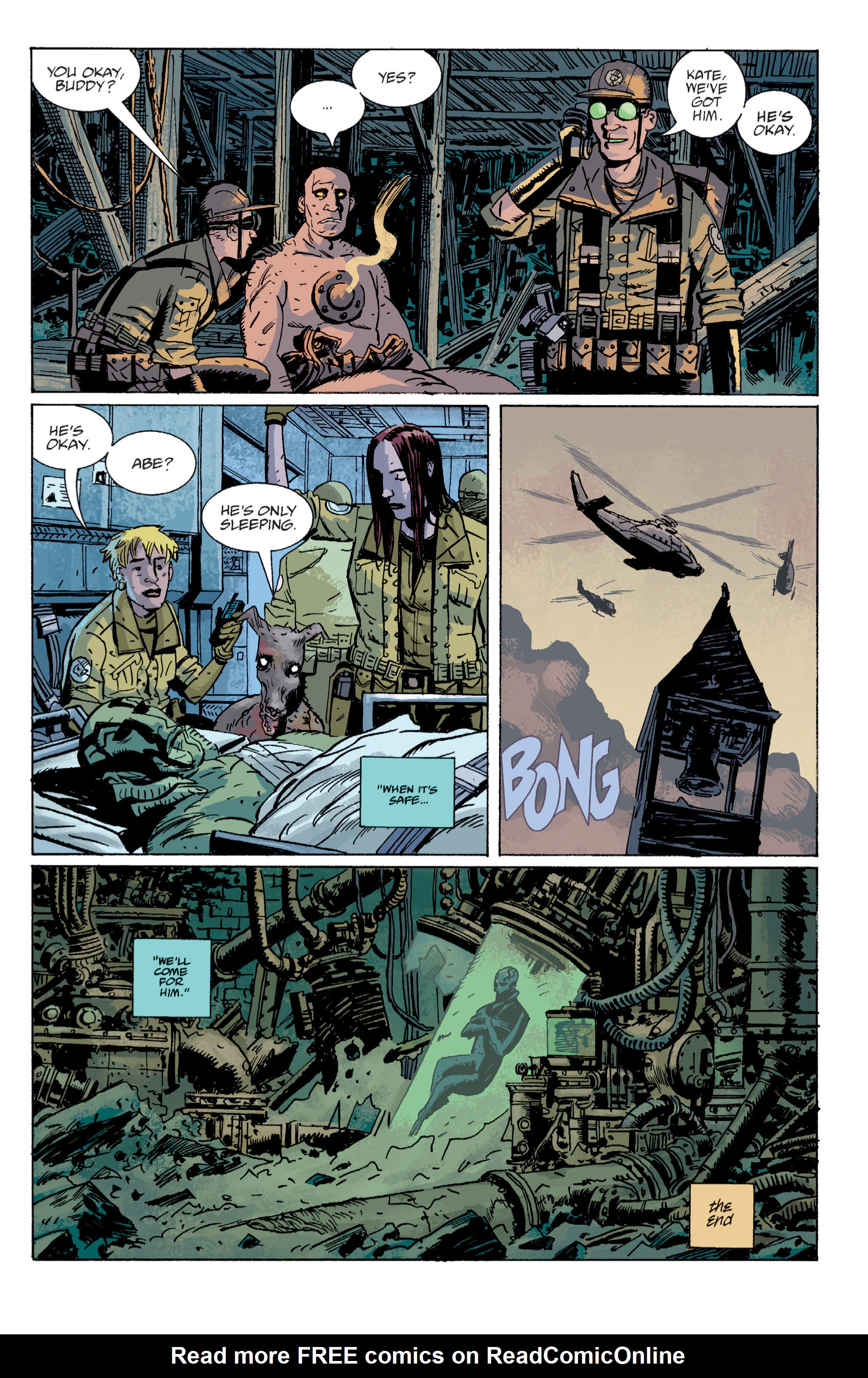 Read online B.P.R.D. (2003) comic -  Issue # TPB 3 - 135