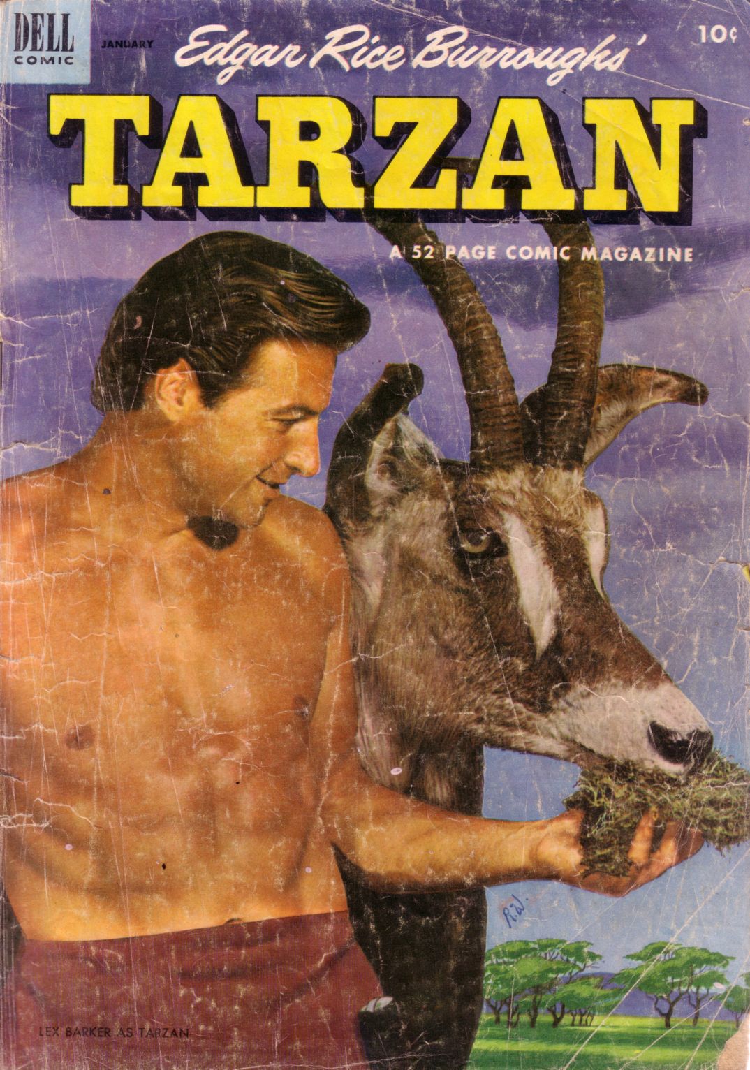 Read online Tarzan (1948) comic -  Issue #40 - 1