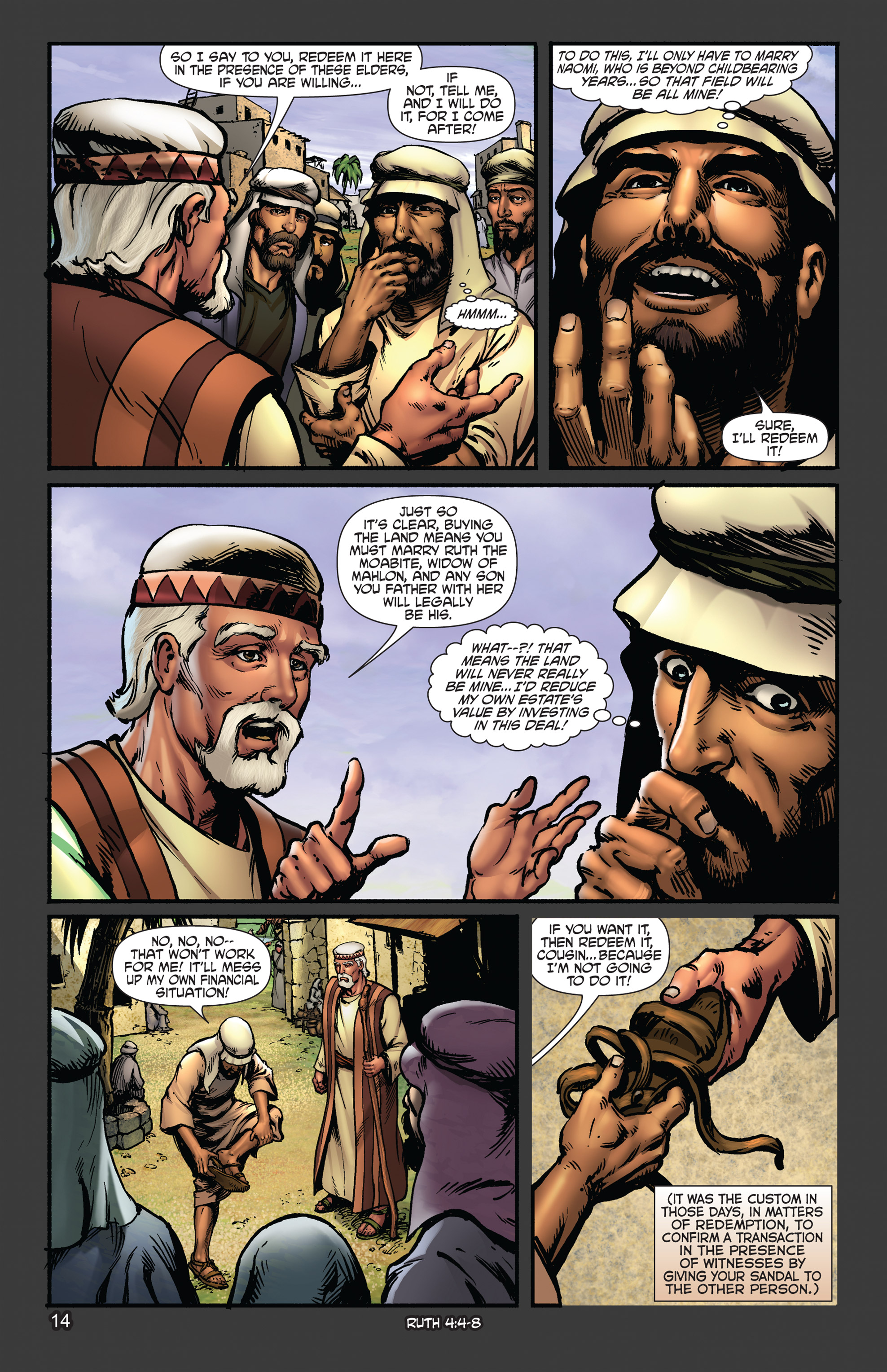 Read online The Kingstone Bible comic -  Issue #5 - 19
