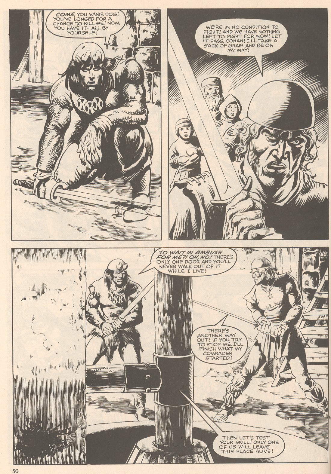 Read online The Savage Sword Of Conan comic -  Issue #105 - 50