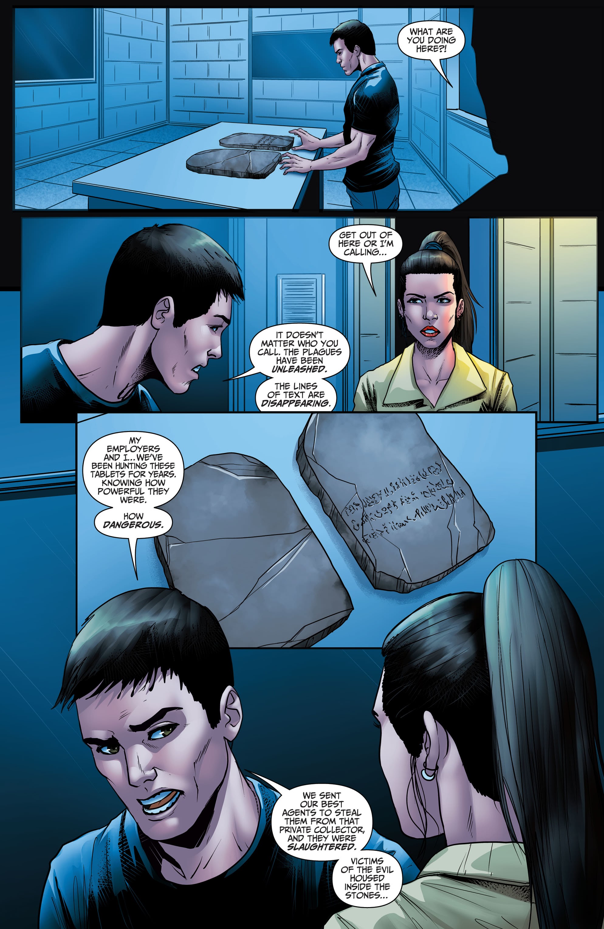 Read online Myths & Legends Quarterly: Blood Pharaoh comic -  Issue # Full - 57