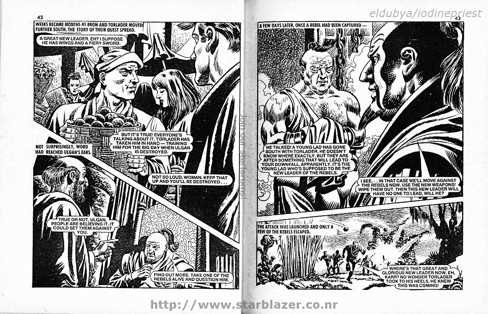 Read online Starblazer comic -  Issue #182 - 23