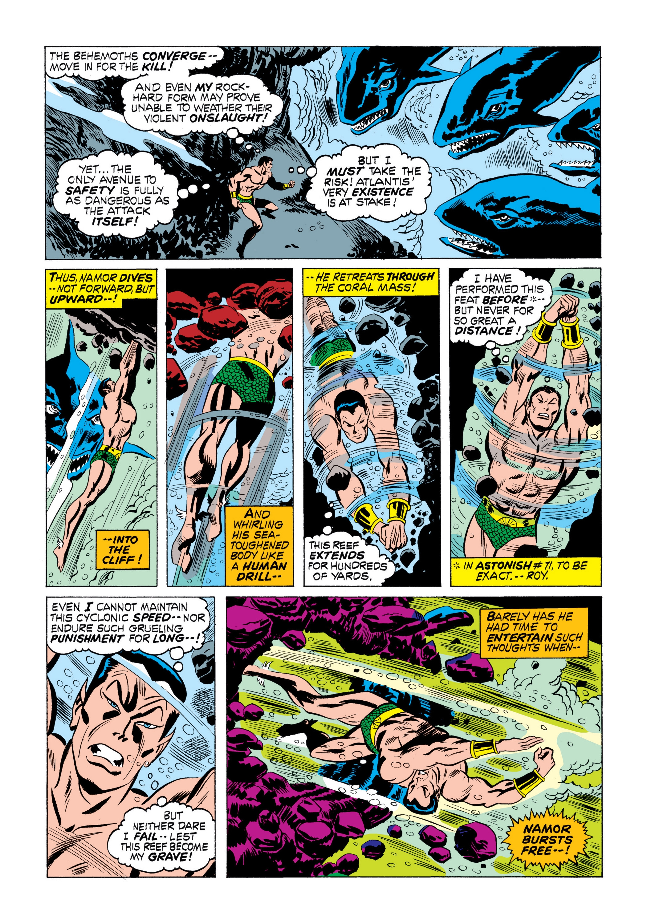 Read online Marvel Masterworks: The Sub-Mariner comic -  Issue # TPB 8 (Part 2) - 35