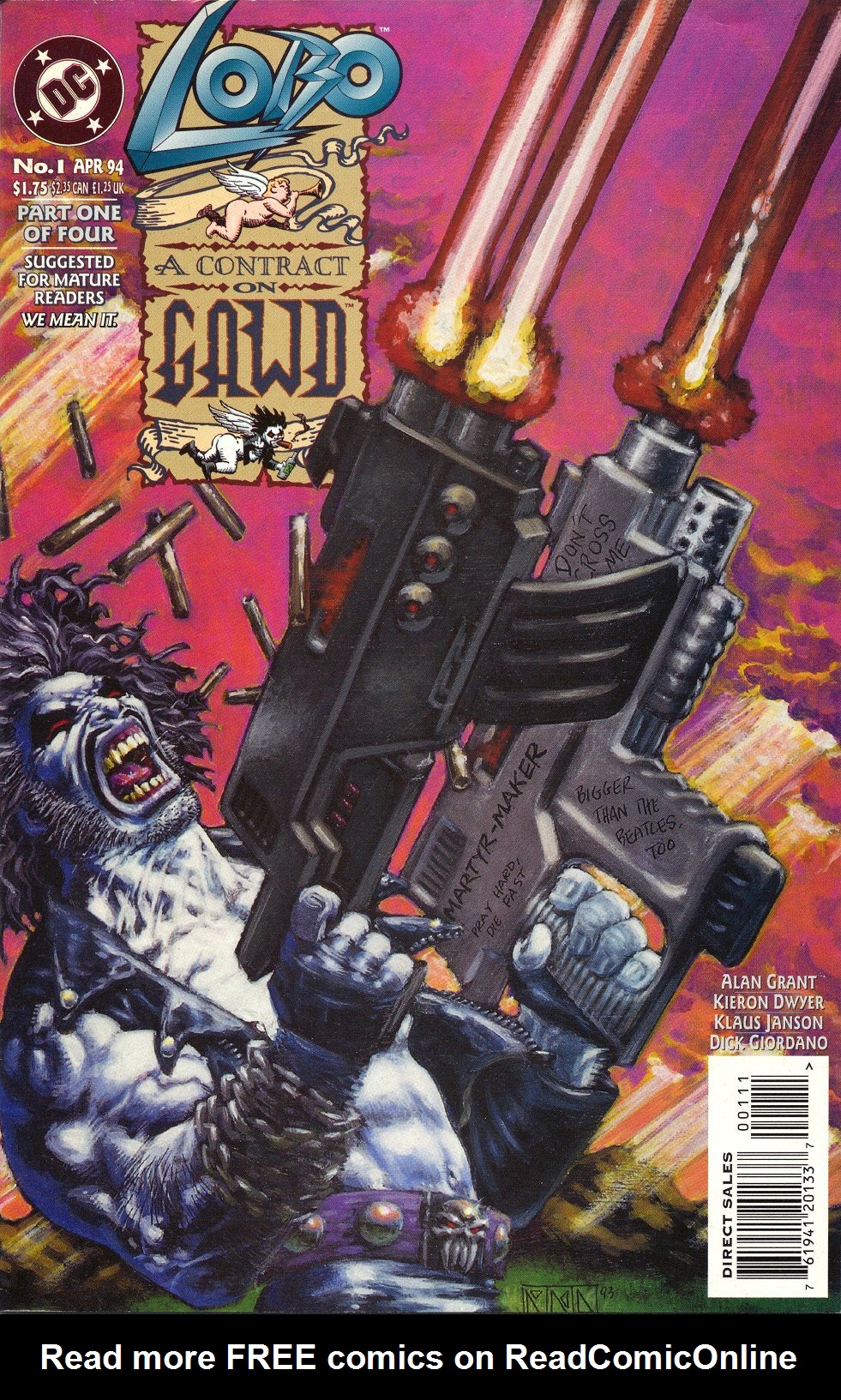 Read online Lobo: A Contract on Gawd comic -  Issue #1 - 1