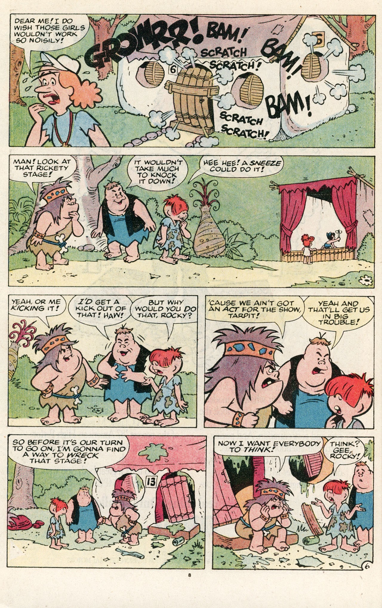 Read online The Flintstone Kids comic -  Issue #9 - 10