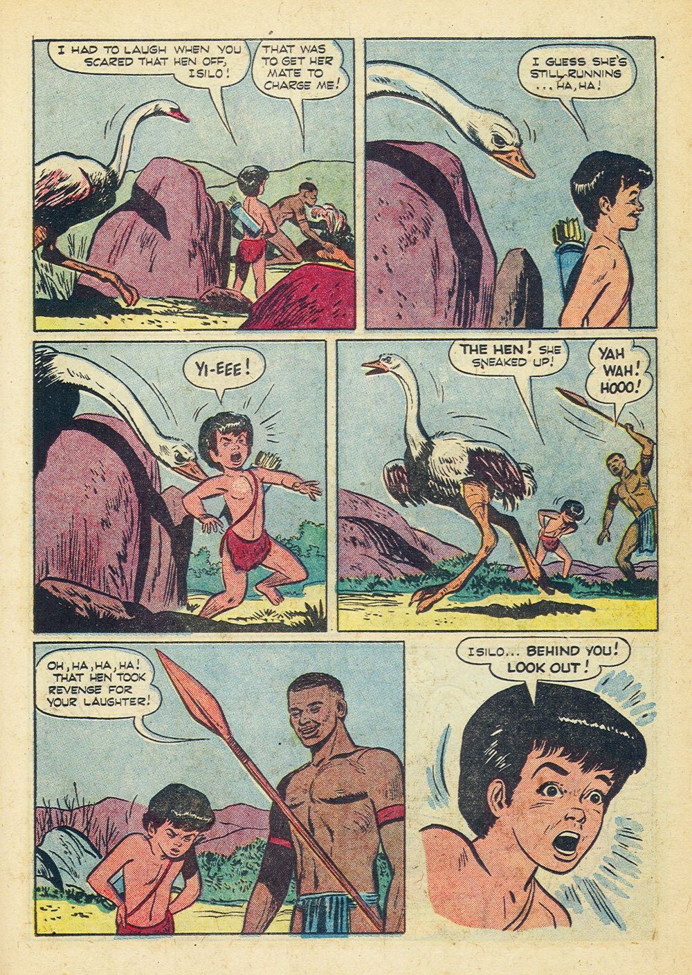 Read online Tarzan (1948) comic -  Issue #58 - 23