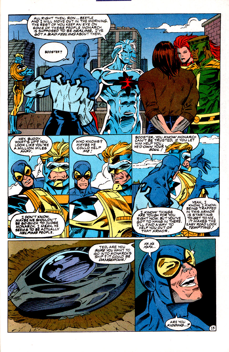 Read online Extreme Justice comic -  Issue #7 - 16