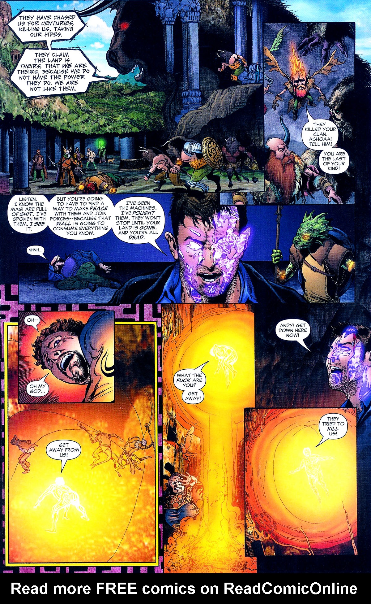 Read online Otherworld comic -  Issue #5 - 10