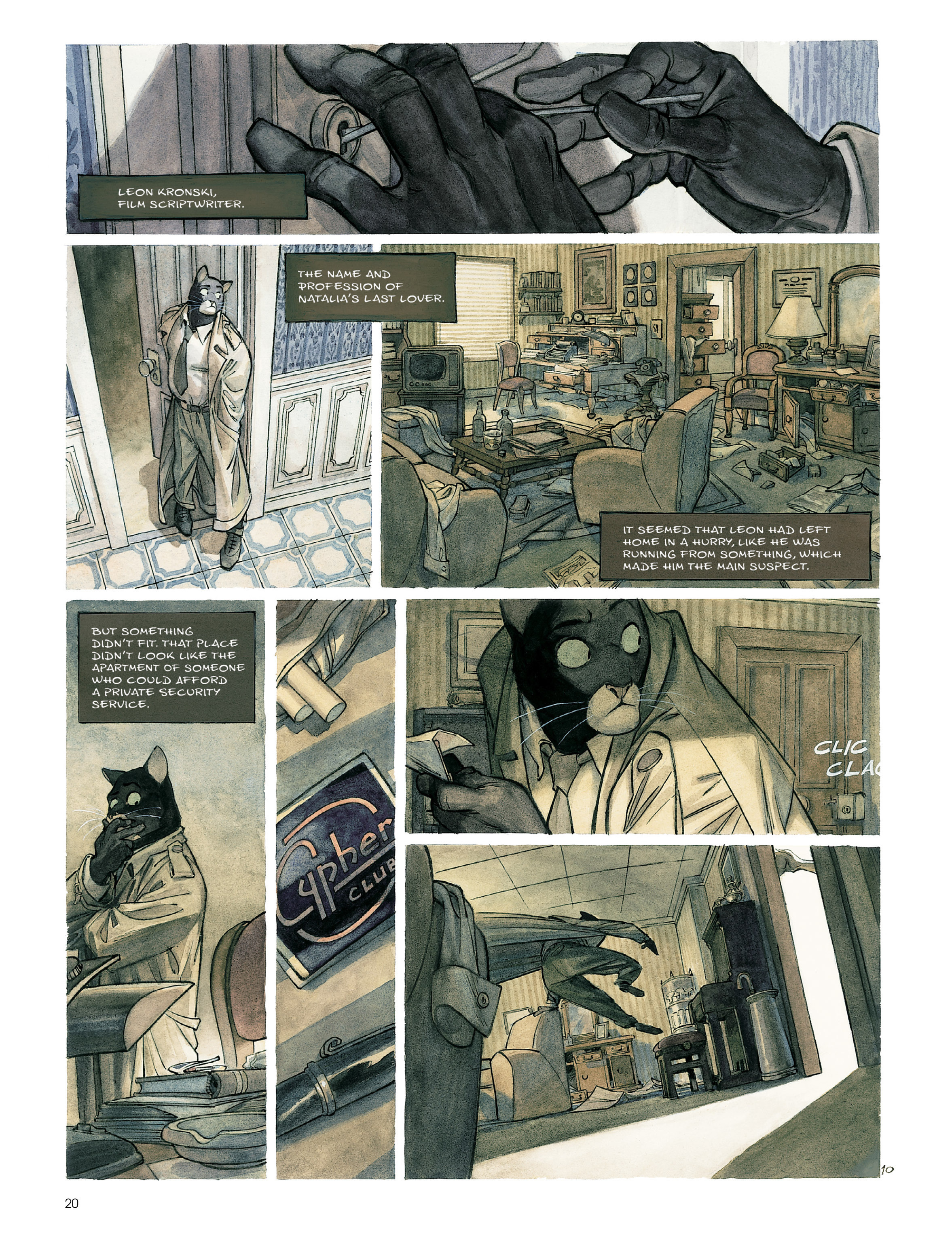 Read online Blacksad (2010) comic -  Issue # Full - 21