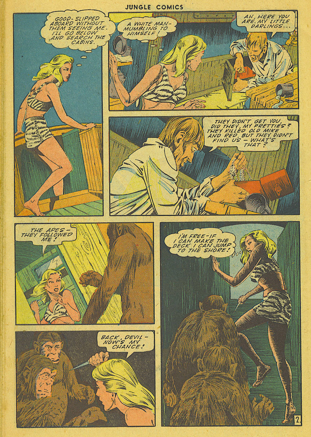 Read online Jungle Comics comic -  Issue #62 - 44