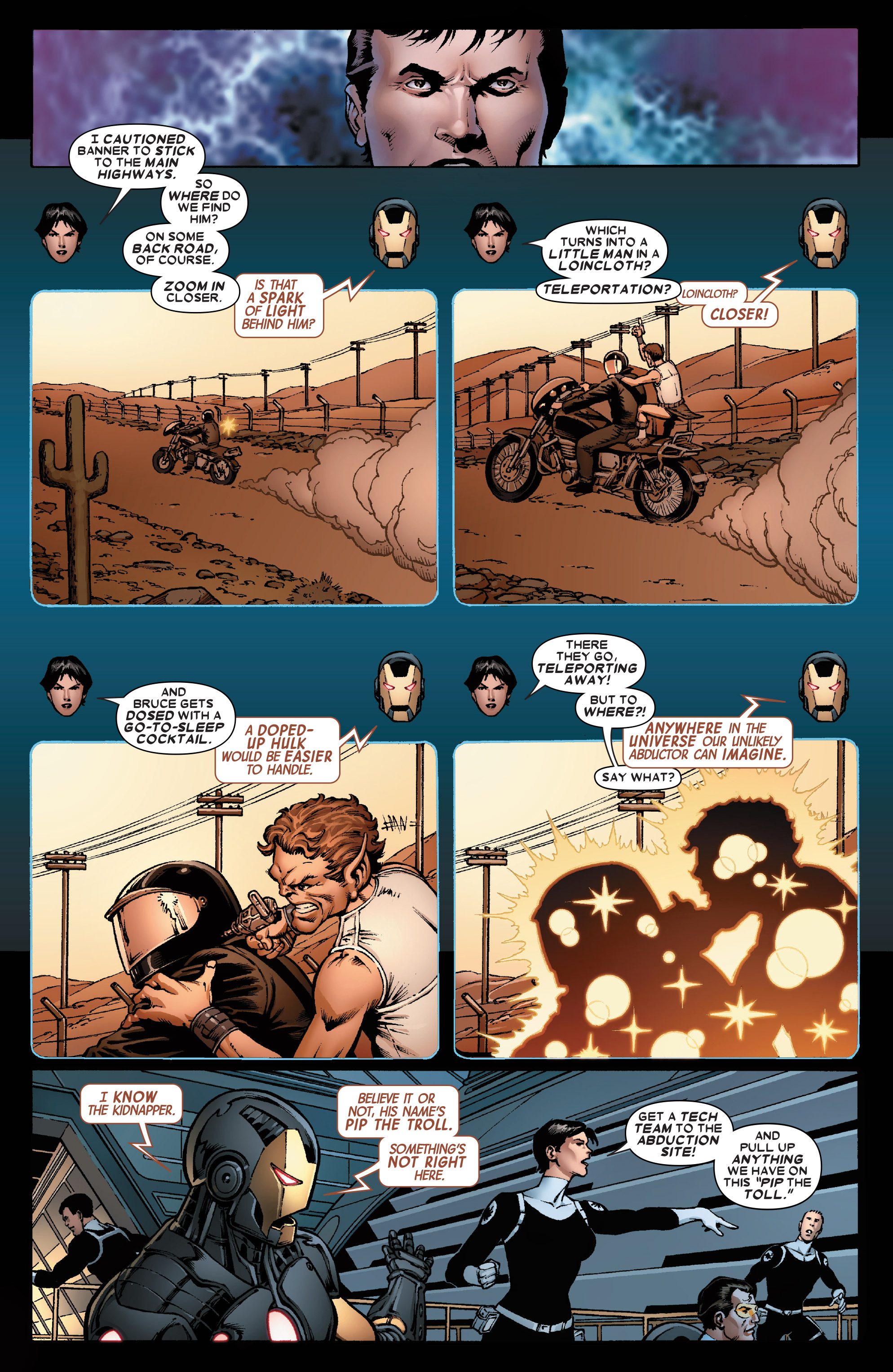 Read online Thanos Vs. Hulk comic -  Issue #1 - 5