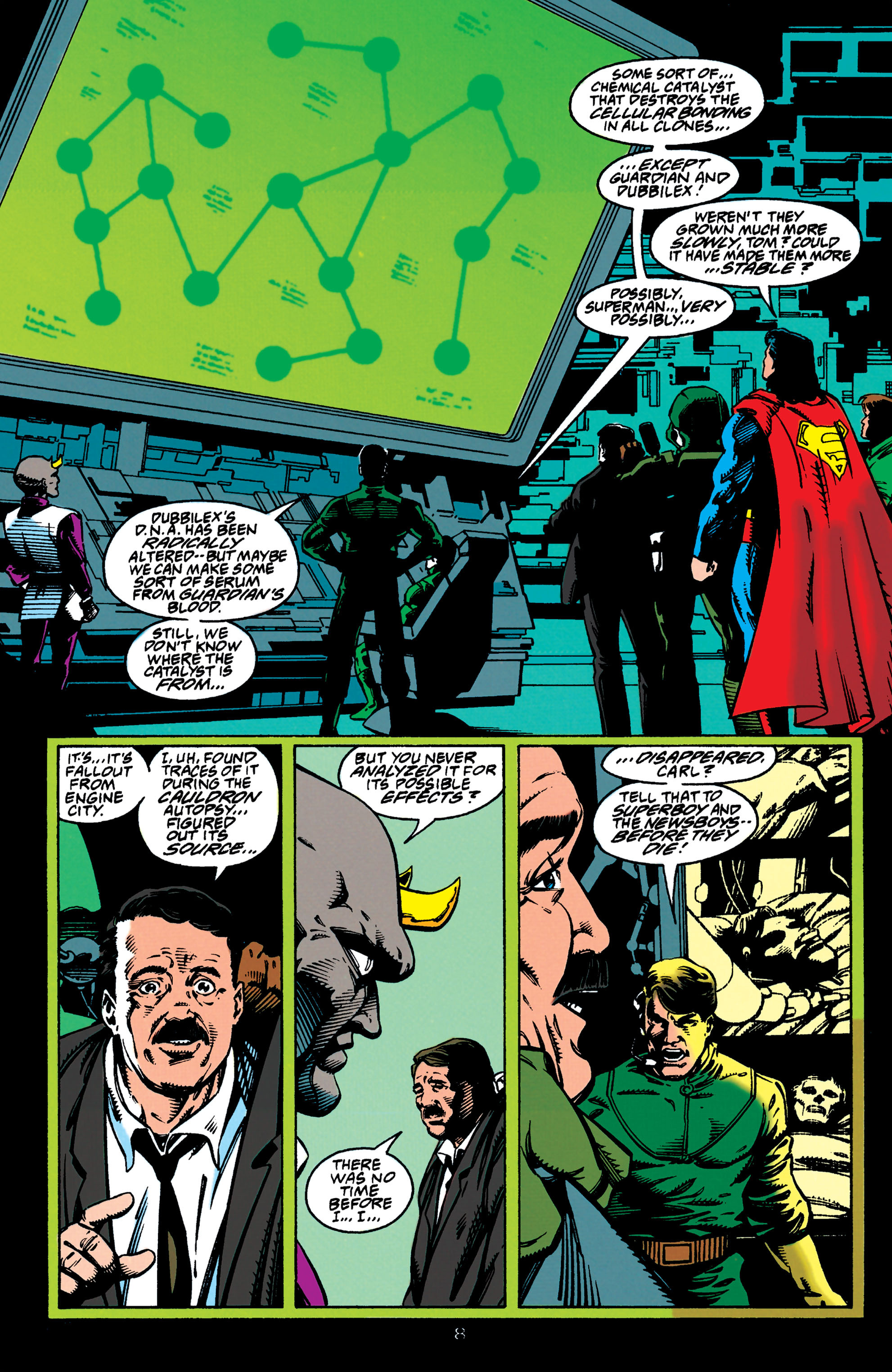 Read online Adventures of Superman (1987) comic -  Issue #513 - 9