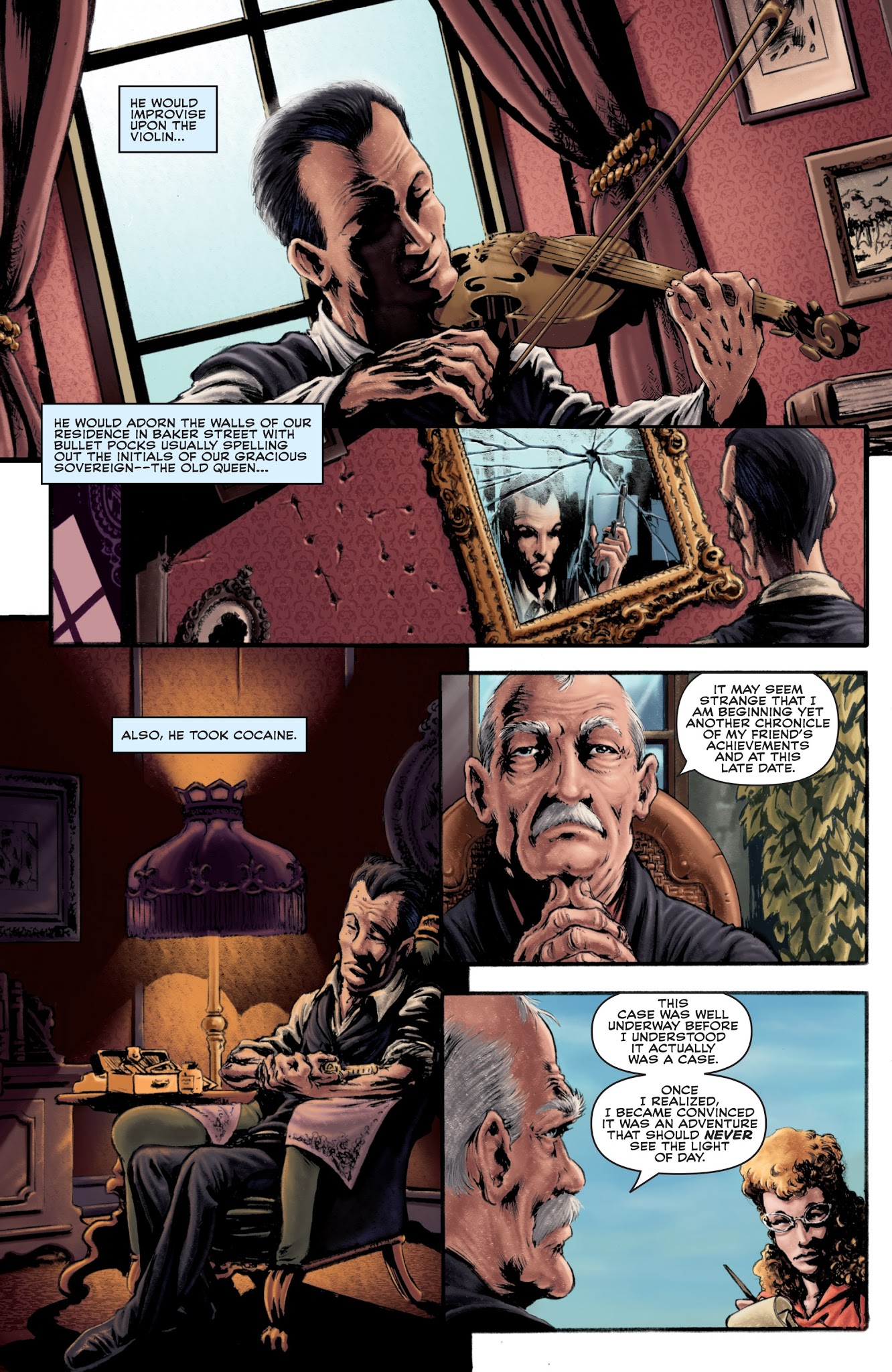 Read online Clue comic -  Issue #5 - 28