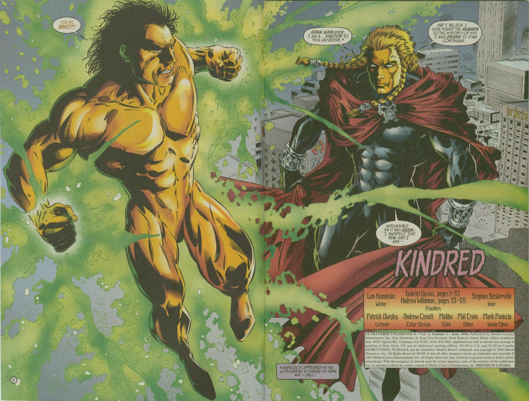 Read online Ultraverse Unlimited comic -  Issue #1 - 3
