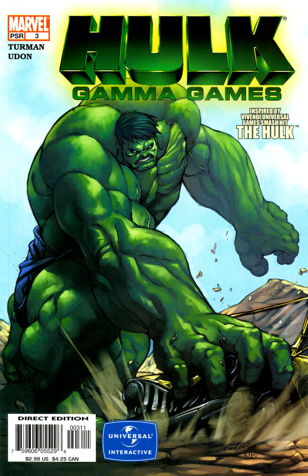 Read online Hulk: Gamma Games comic -  Issue #3 - 1