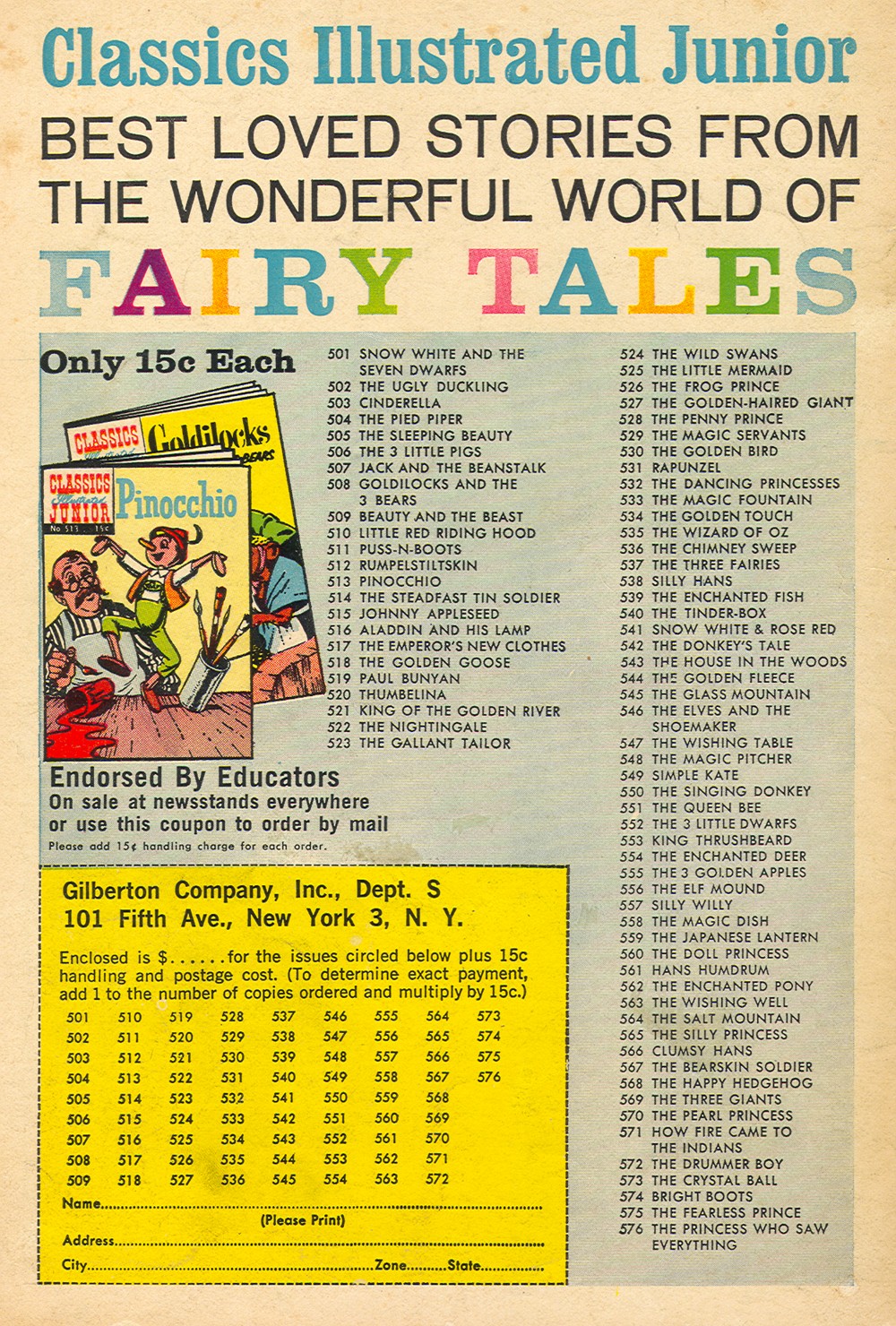 Read online Classics Illustrated Junior comic -  Issue #559 - 36