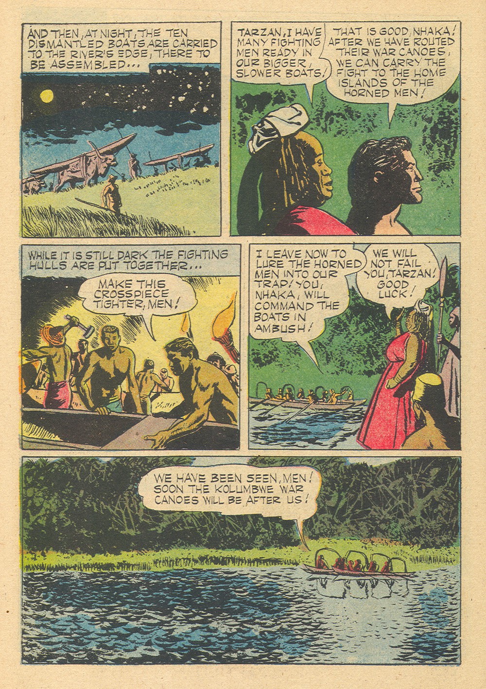 Read online Tarzan (1948) comic -  Issue #111 - 10