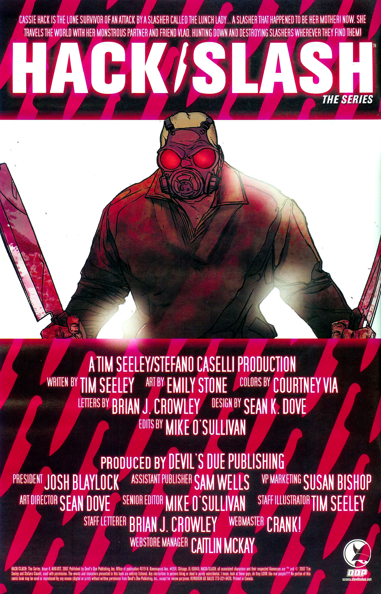 Read online Hack/Slash: The Series comic -  Issue #4 - 3