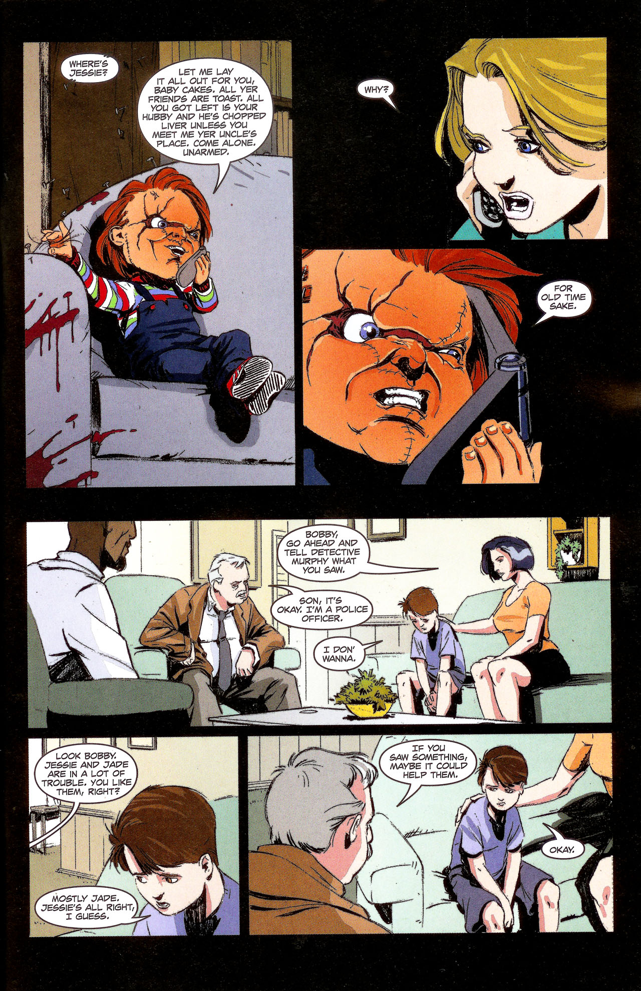 Read online Chucky comic -  Issue #4 - 11