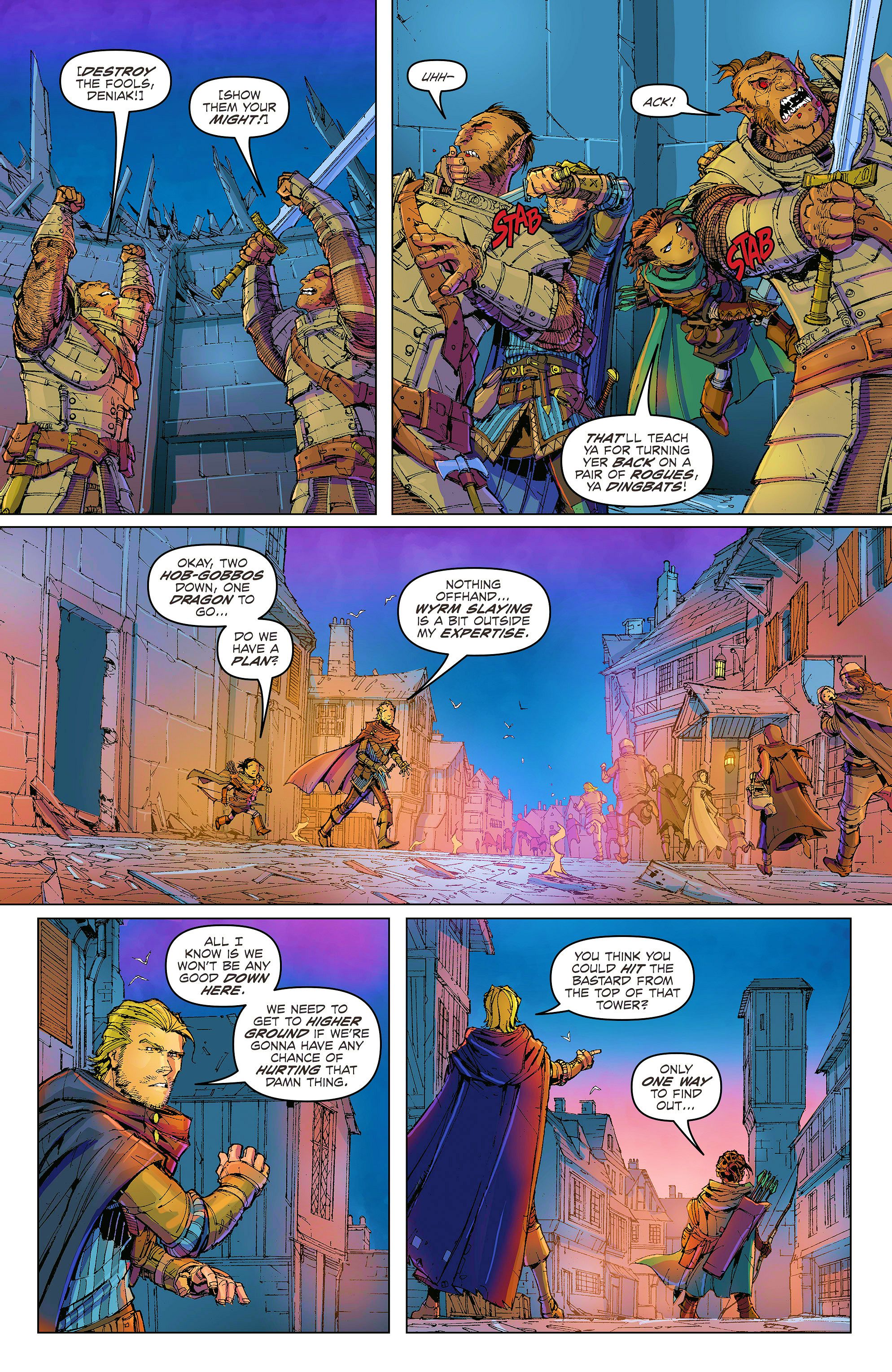 Read online Dungeons & Dragons: Legends of Baldur's Gate comic -  Issue #5 - 5
