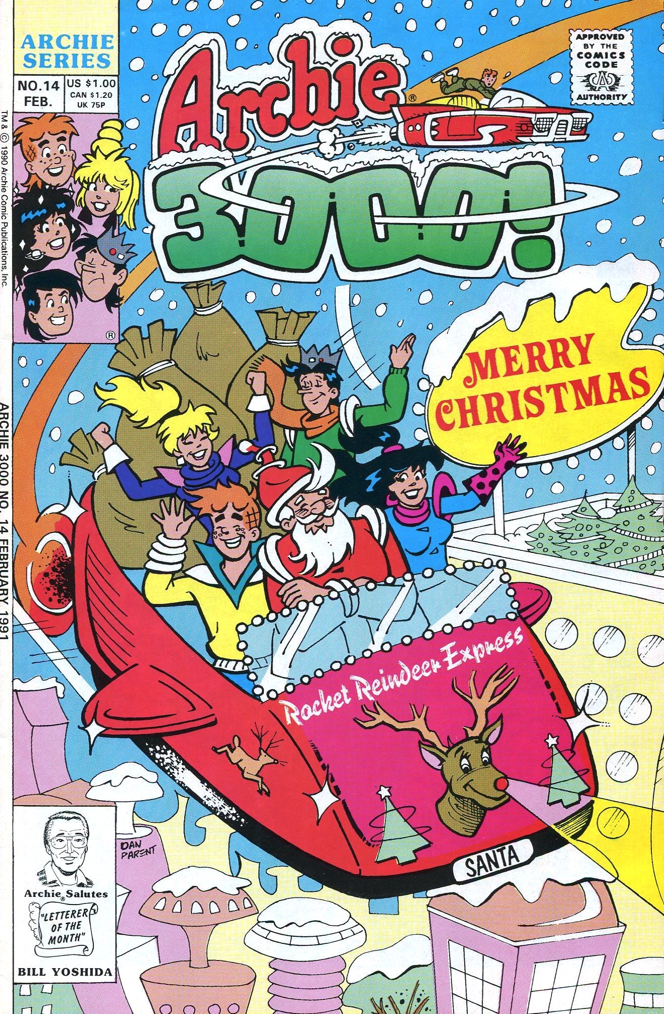 Read online Archie 3000! (1989) comic -  Issue #14 - 1