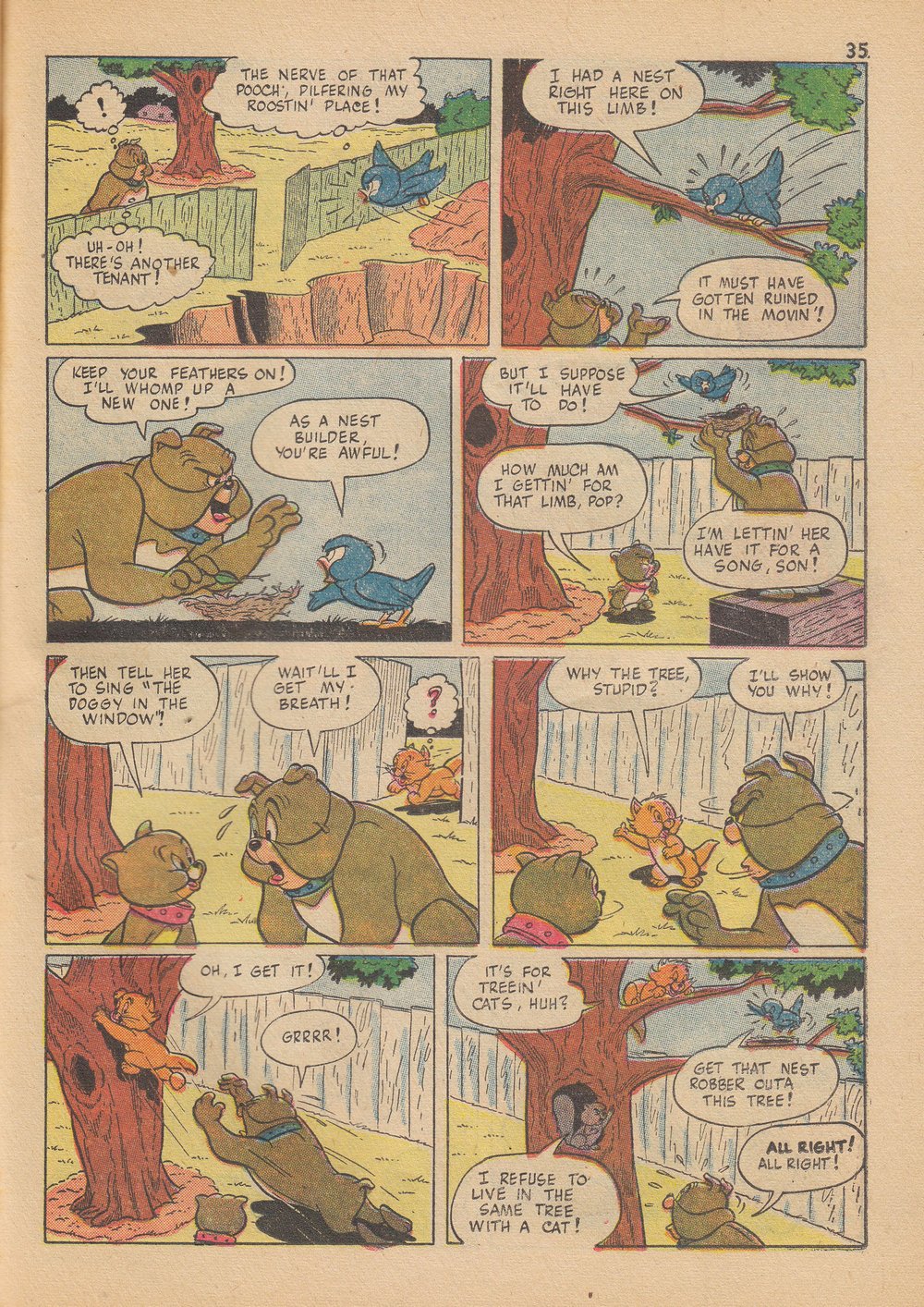 Read online Tom and Jerry's Summer Fun comic -  Issue #1 - 37