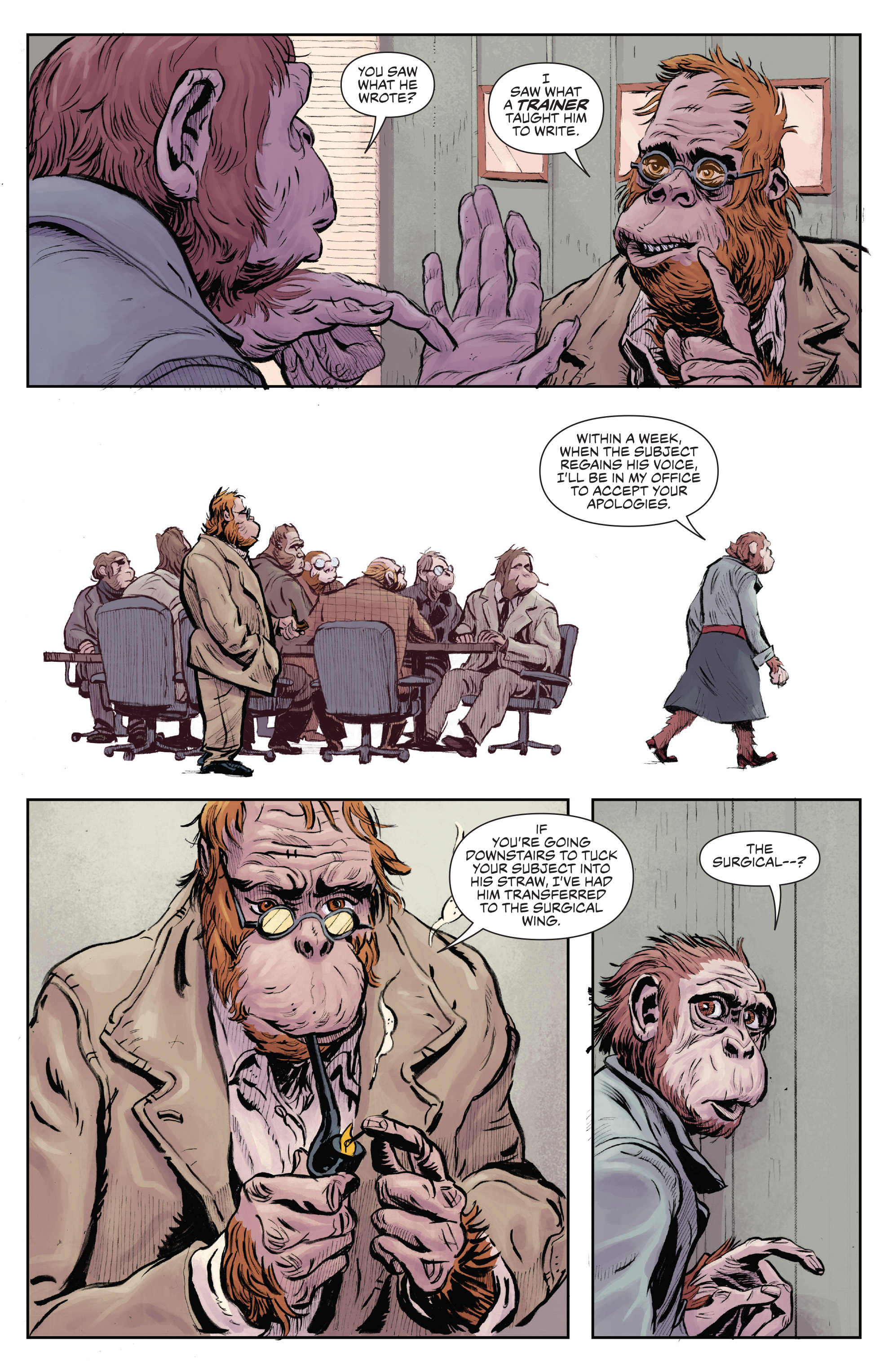 Read online Planet of the Apes Visionaries comic -  Issue # TPB - 71