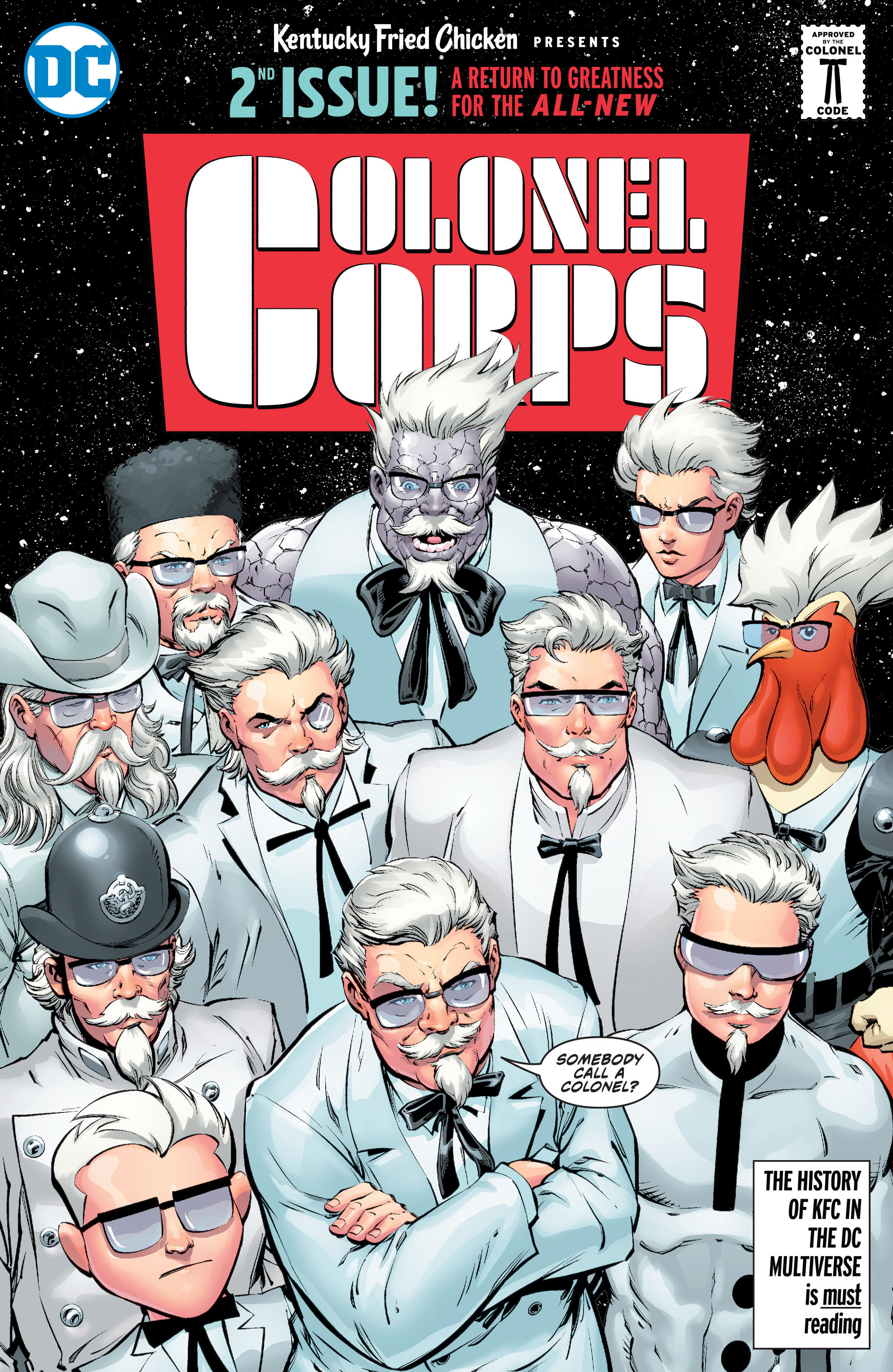 Read online KFC: Crisis of Infinite Colonels comic -  Issue # Full - 1