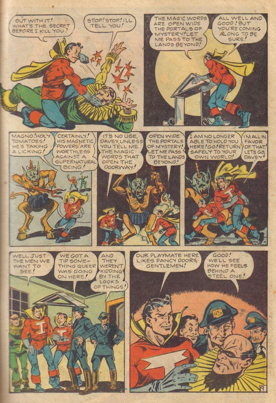 Read online Super-Mystery Comics comic -  Issue #27 - 11