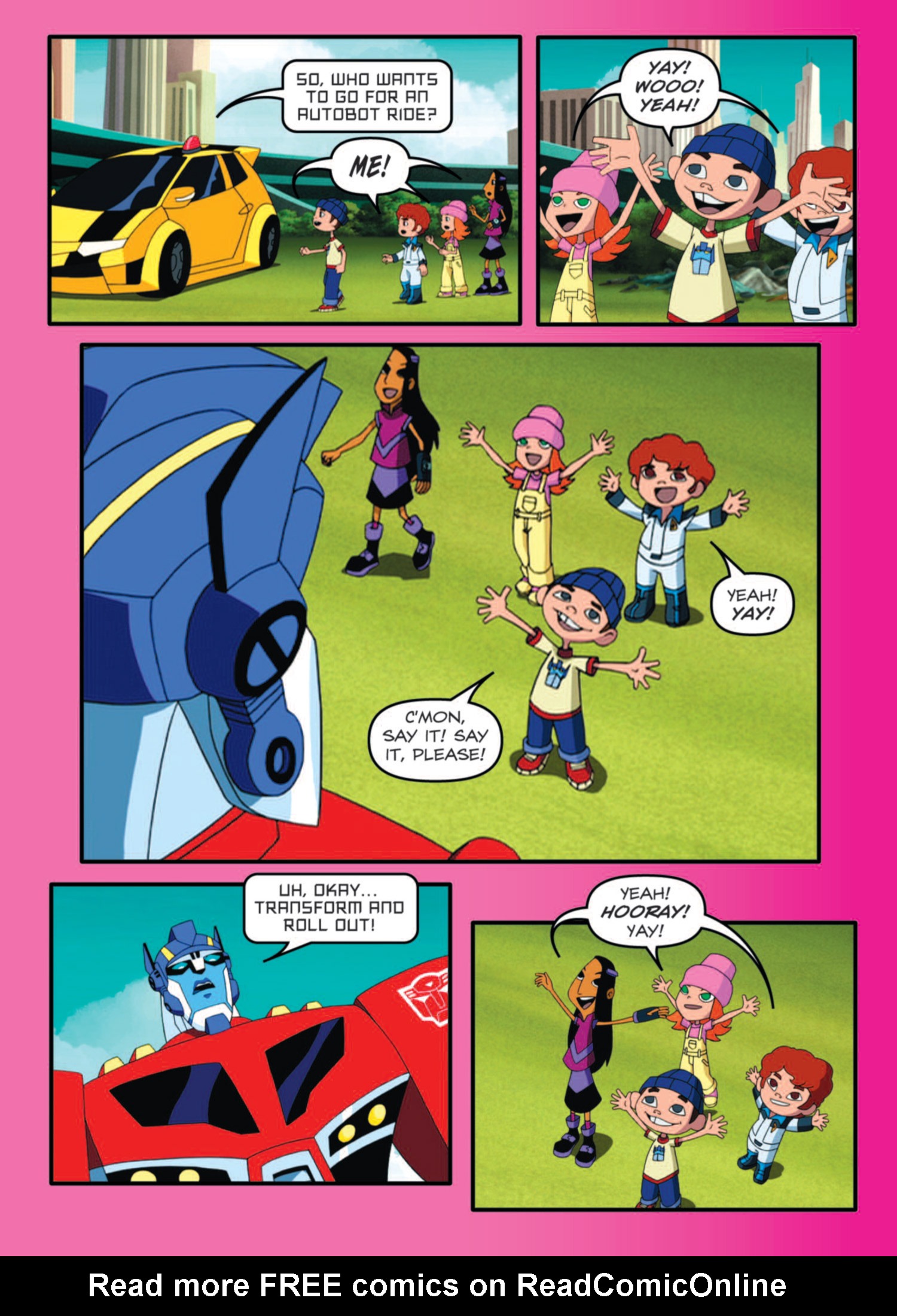 Read online Transformers Animated comic -  Issue #4 - 63