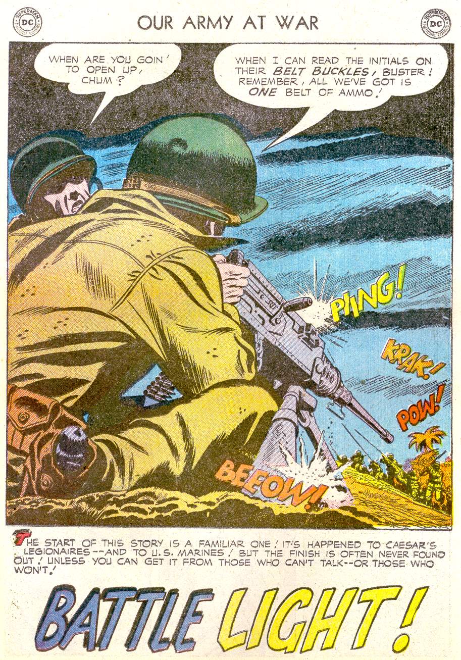 Read online Our Army at War (1952) comic -  Issue #41 - 22