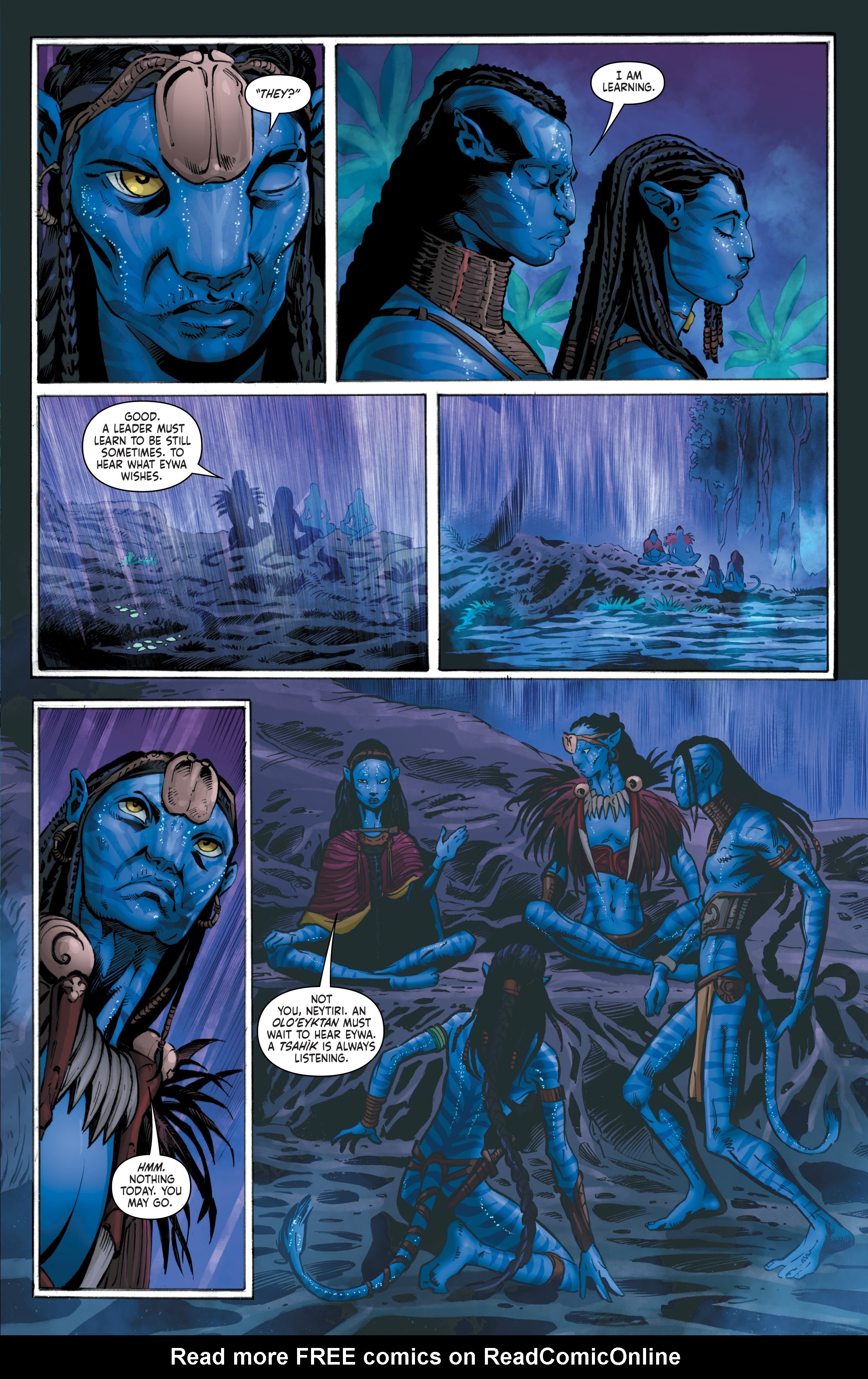 Read online Avatar: Tsu'tey's Path comic -  Issue #1 - 5