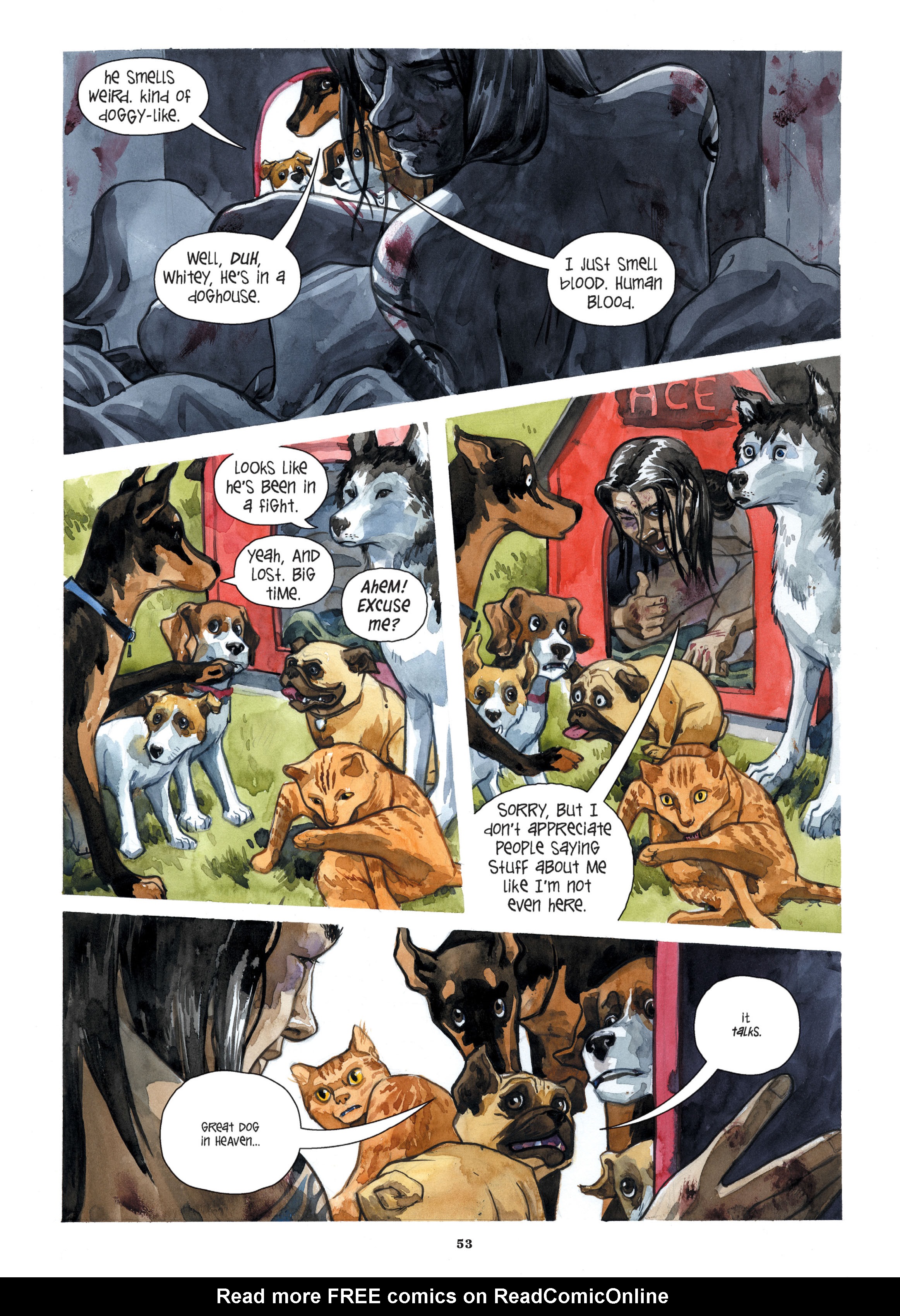 Read online Beasts of Burden: Animal Rites comic -  Issue # TPB - 50