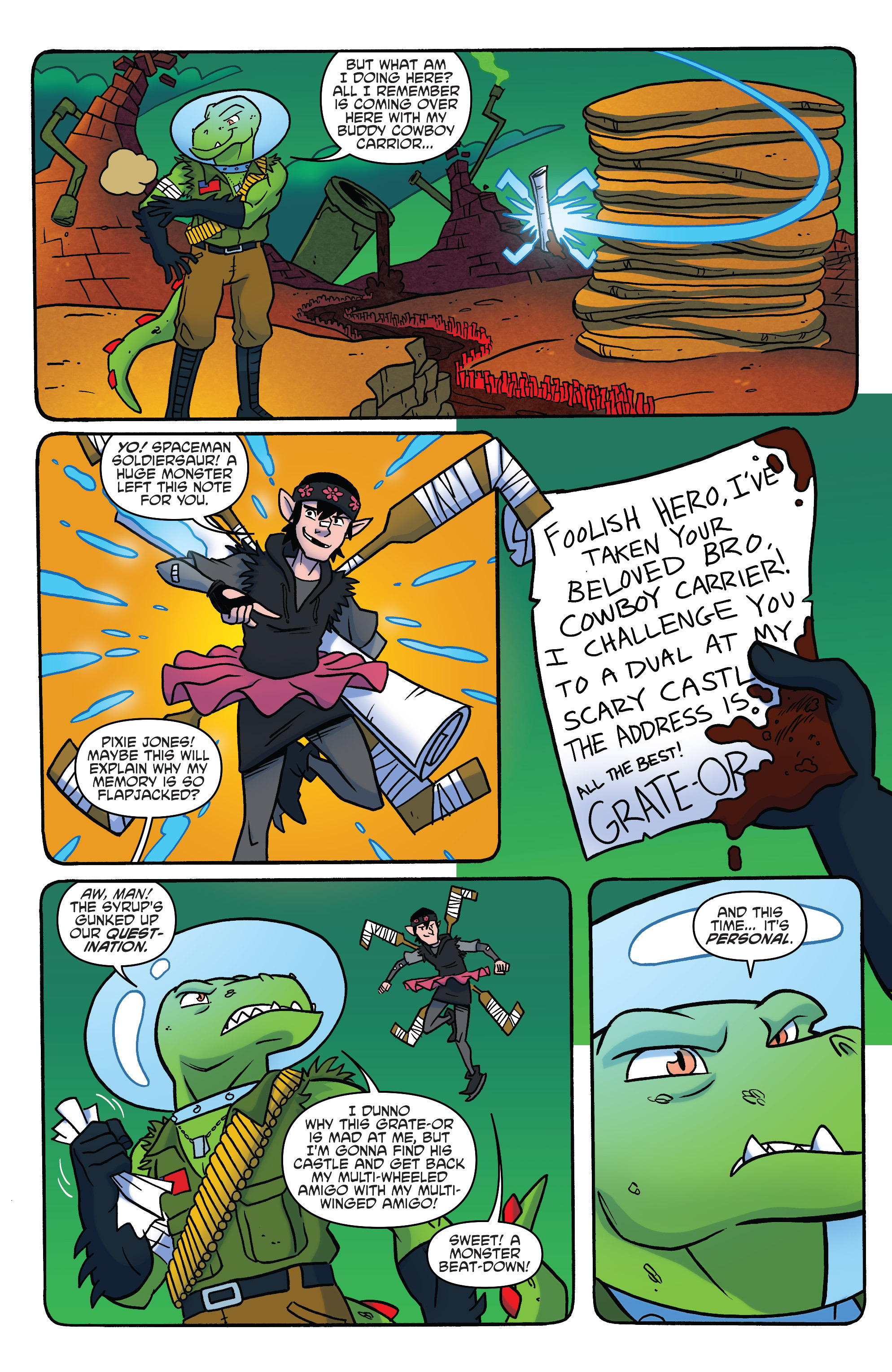 Read online Teenage Mutant Ninja Turtles New Animated Adventures comic -  Issue #23 - 17