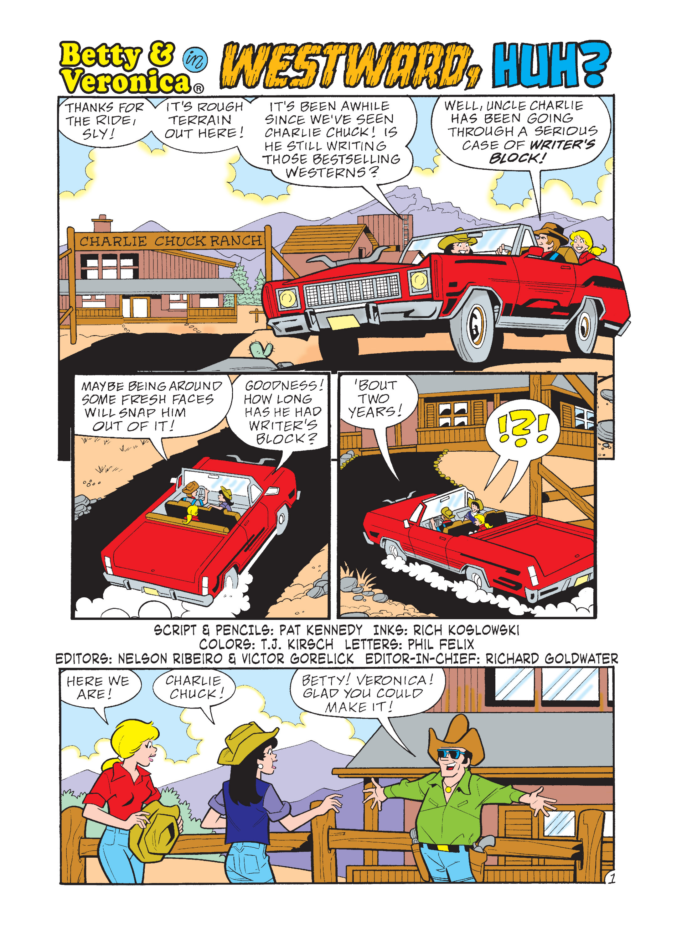 Read online Betty and Veronica Digest Magazine comic -  Issue #179 - 2